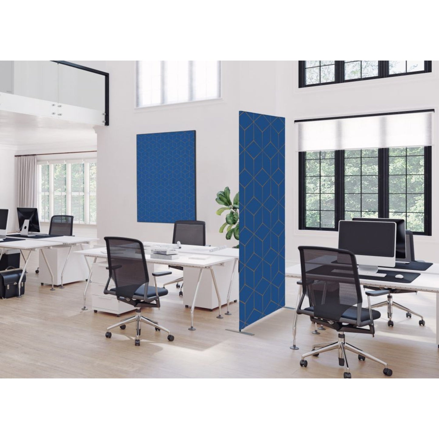 Showdown® Displays Dekobild Hexagon 42 x 59,4 cm (B x H) Holz