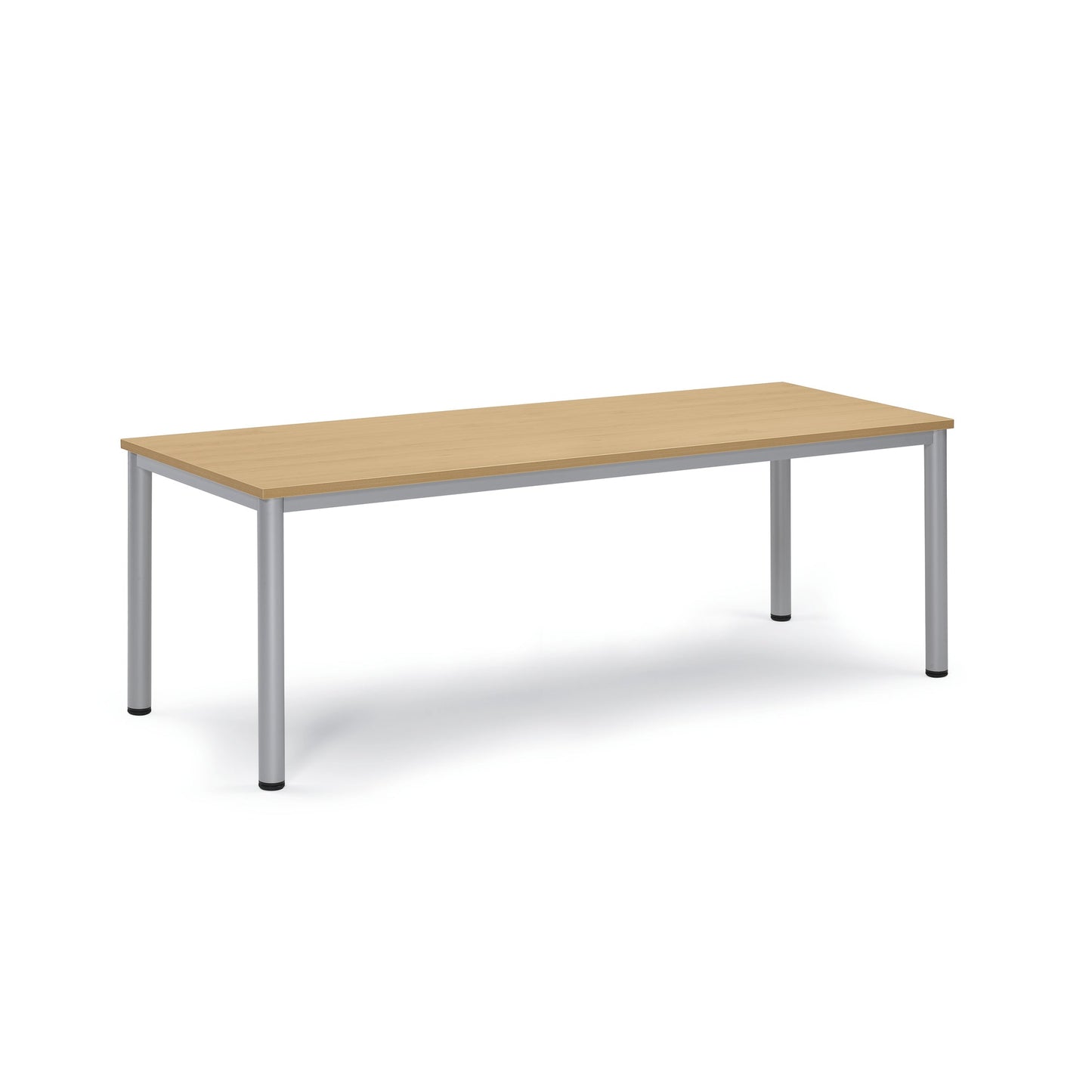 Konferenztisch BASE-MODUL Q 2.000 x 720 x 800 mm (B x H x T) 3-Schicht-Spanplatte, melaminharzbeschichtet Farbe der Tischplatte: buche