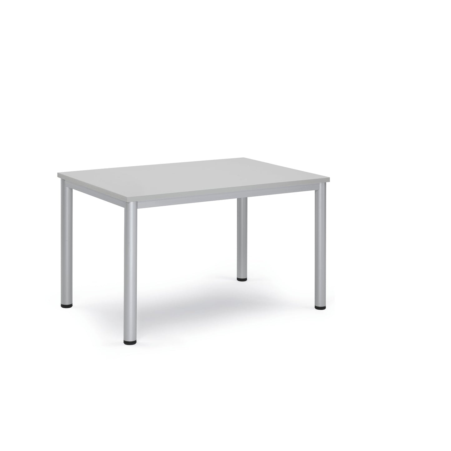 Konferenztisch BASE-MODUL Q 1.200 x 720 x 800 mm (B x H x T) 3-Schicht-Spanplatte, melaminharzbeschichtet Farbe der Tischplatte: lichtgrau