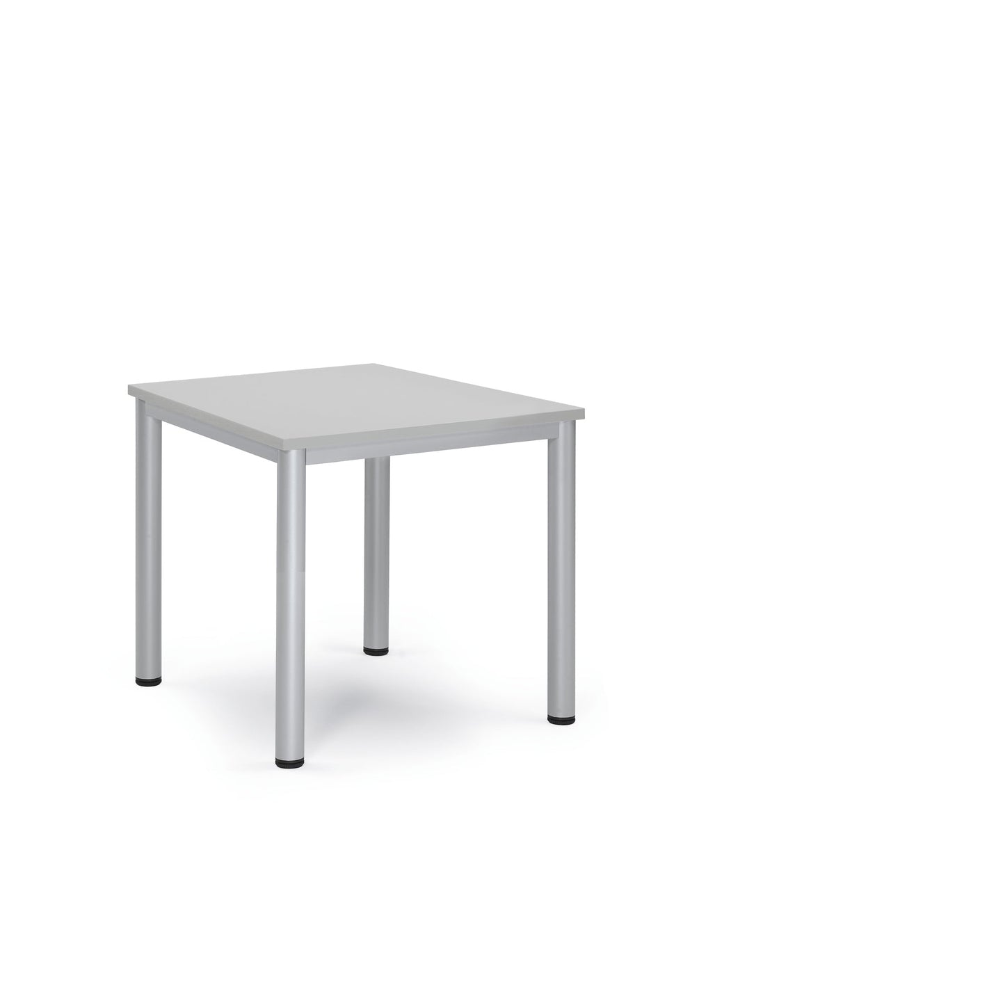 Konferenztisch BASE-MODUL Q 800 x 720 x 800 mm (B x H x T) 3-Schicht-Spanplatte, melaminharzbeschichtet Farbe der Tischplatte: lichtgrau