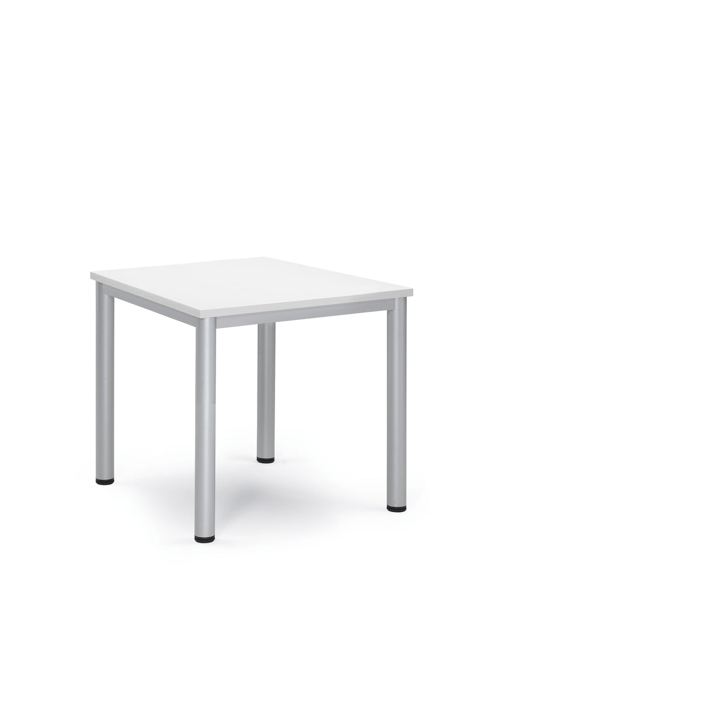 Konferenztisch BASE-MODUL Q 800 x 720 x 800 mm (B x H x T) 3-Schicht-Spanplatte, melaminharzbeschichtet Farbe der Tischplatte: weiß