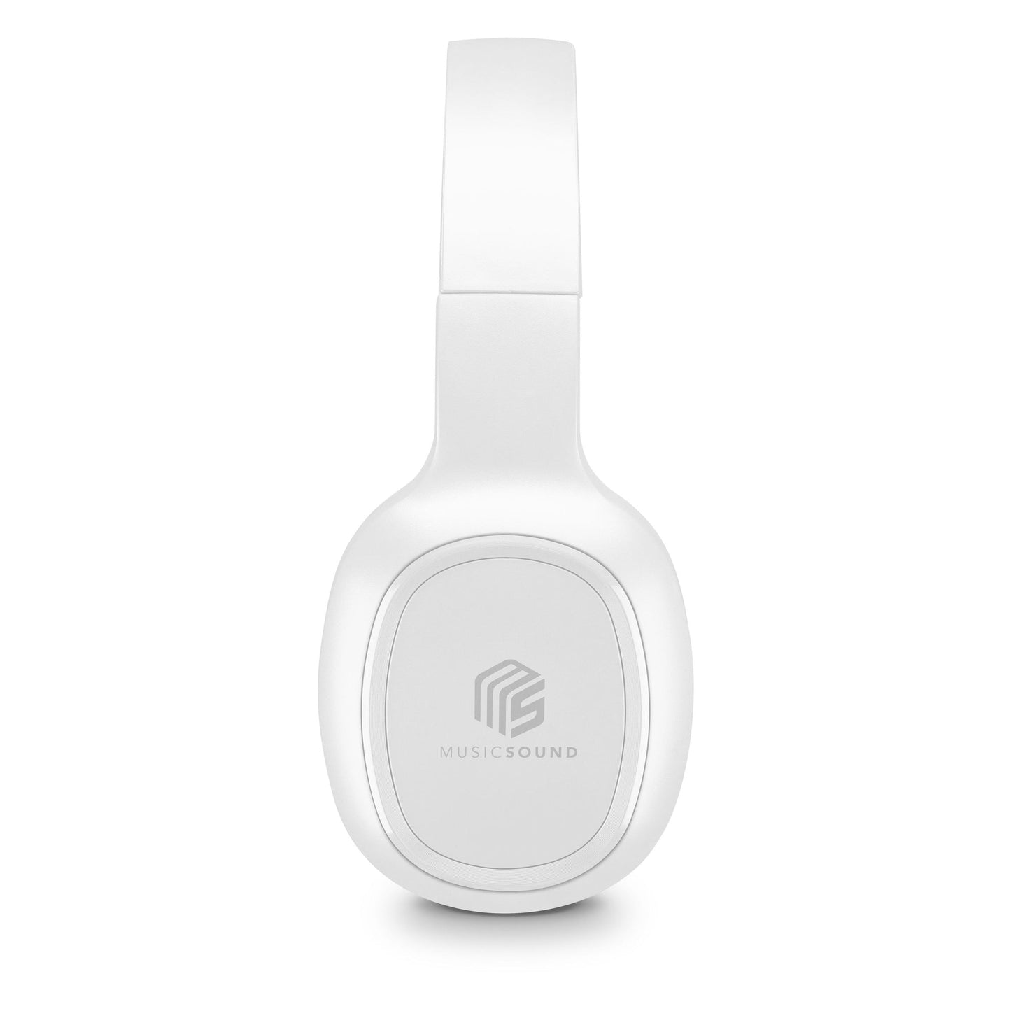 cellularline Kopfhörer Basic Music Sound Over-Ear Smartphones Akku weiß
