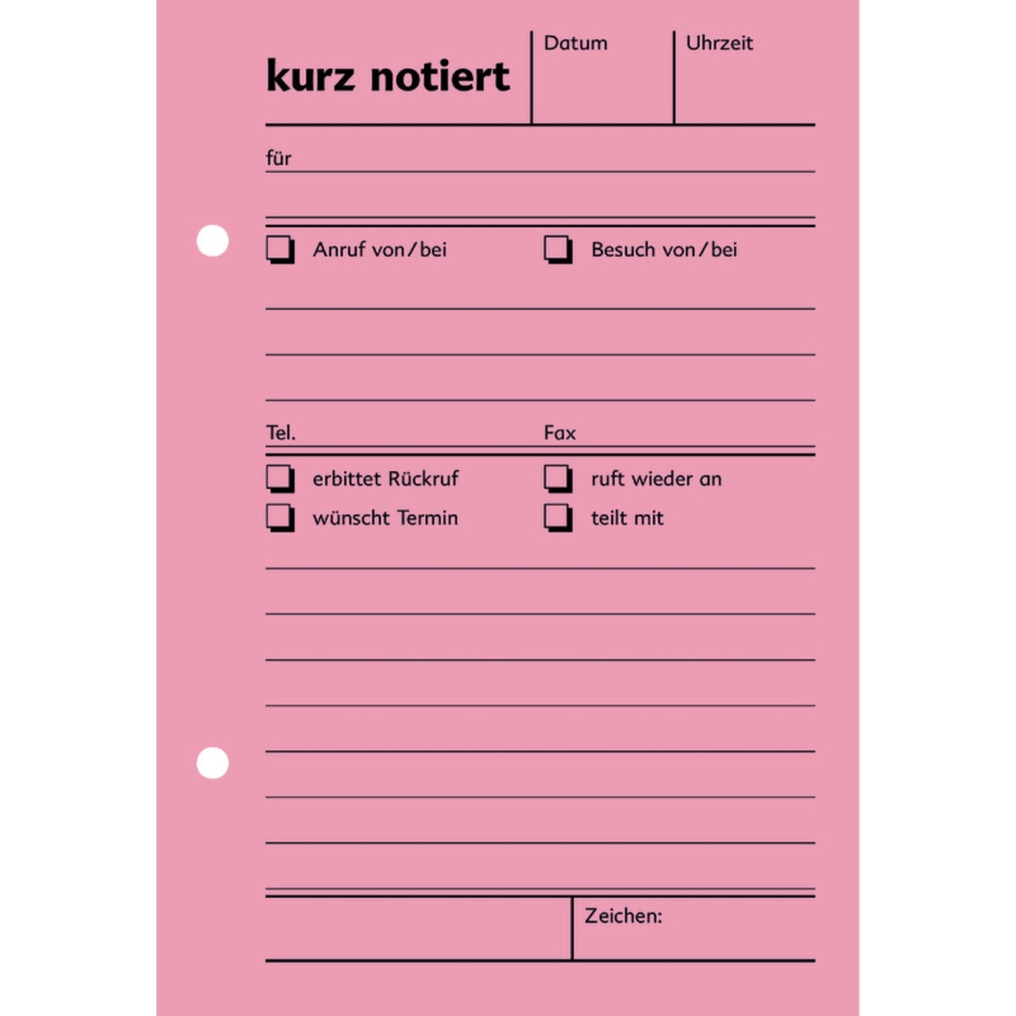 SoldanPlus Kurzmitteilung DIN A6 100 Bl.