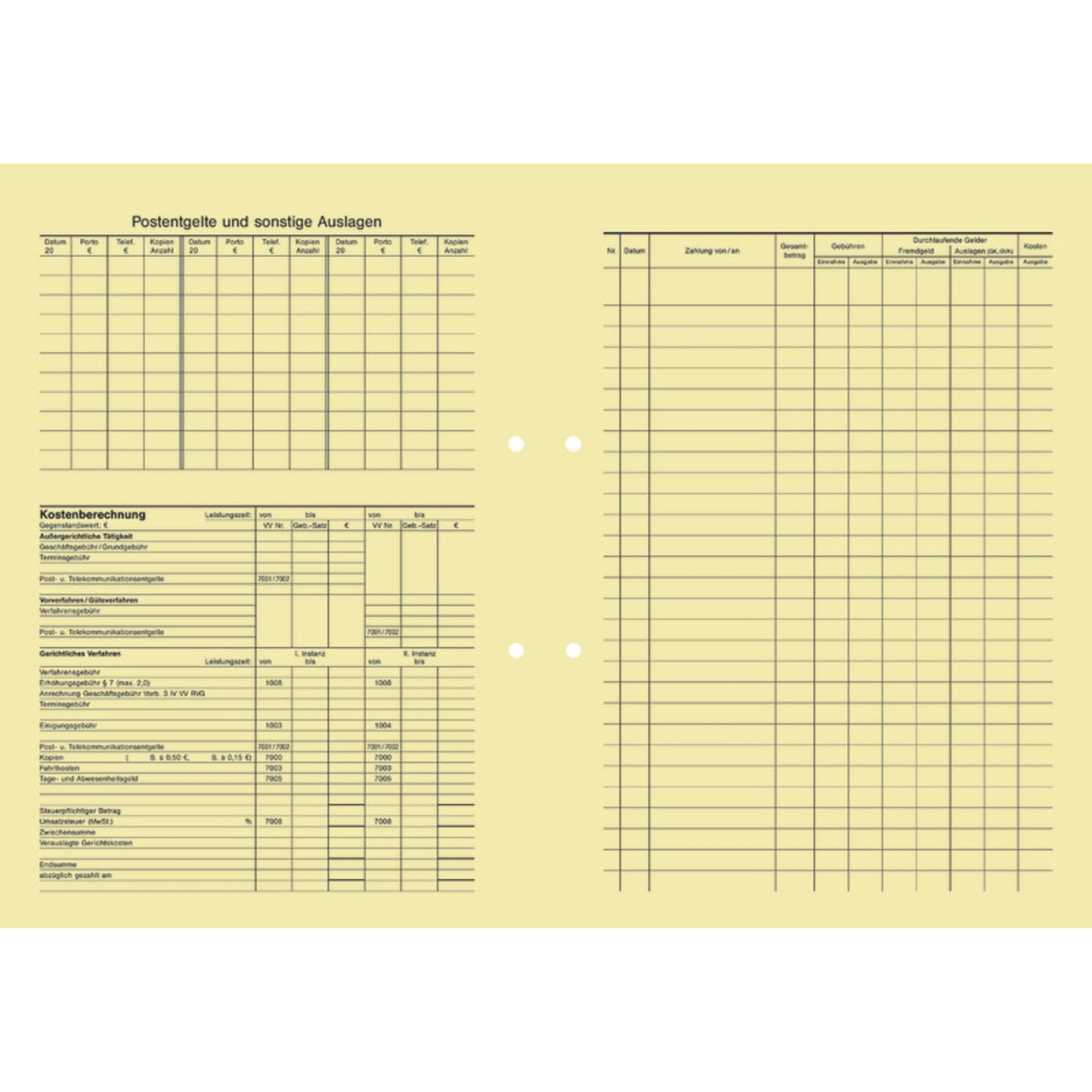 SoldanPlus Handakte 120g/m² Tauenkarton 100 St./Pack.