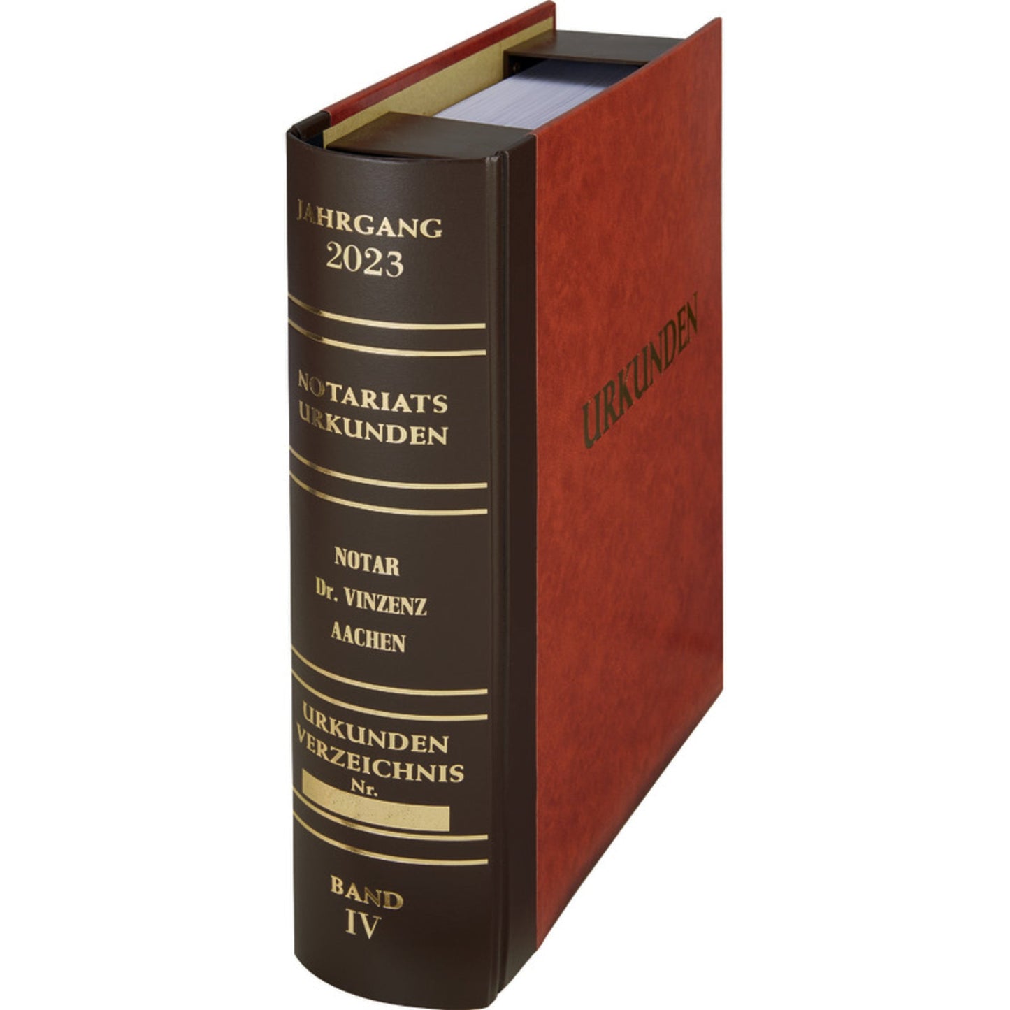 SoldanPlus Urkundenkasten rot/braun