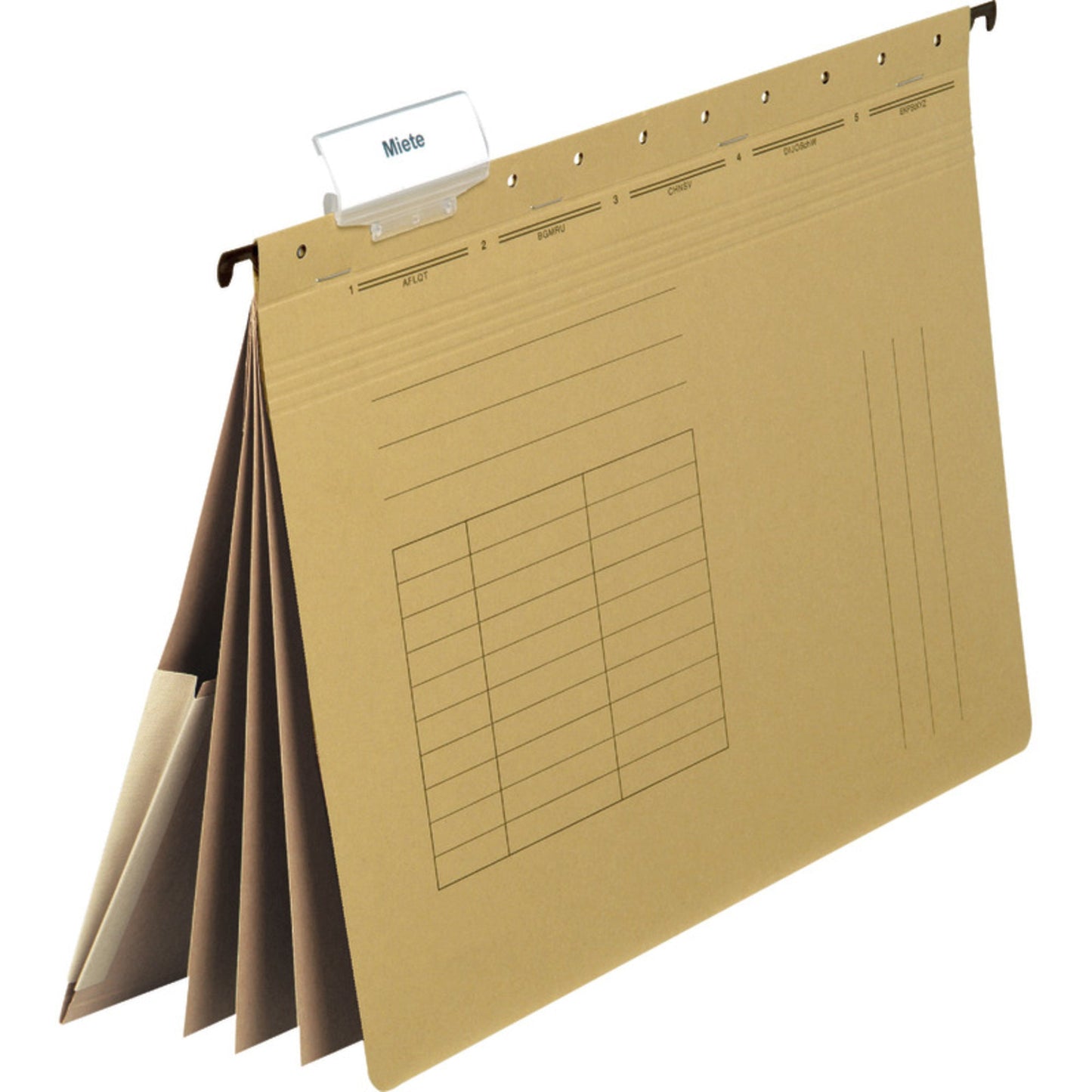 SoldanPlus Personalhefter Serie ECO DIN A4 Natronkarton chamois