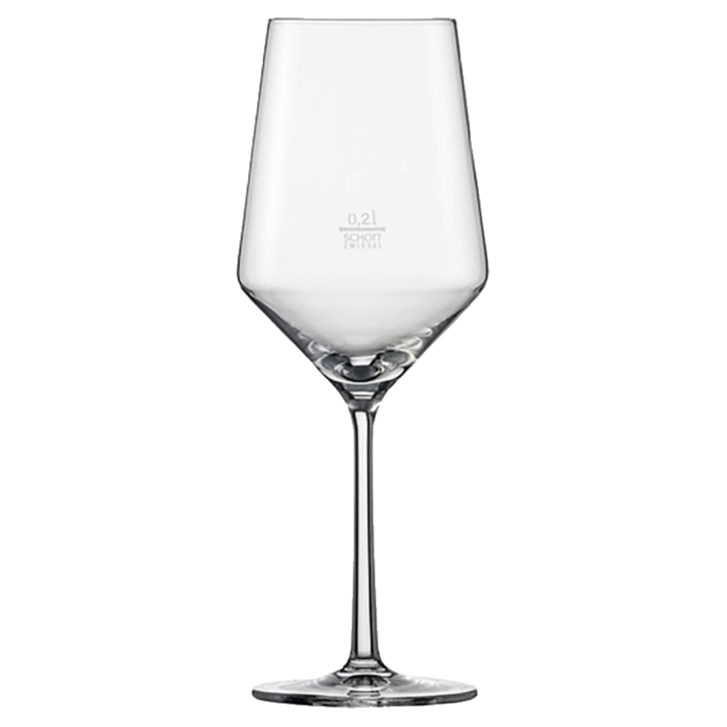 SCHOTT ZWIESEL Rotweinglas Pure Mehrweg 9,2 x 24,4 cm (Ø x H) 540ml Glas transparent 6 St./Pack.