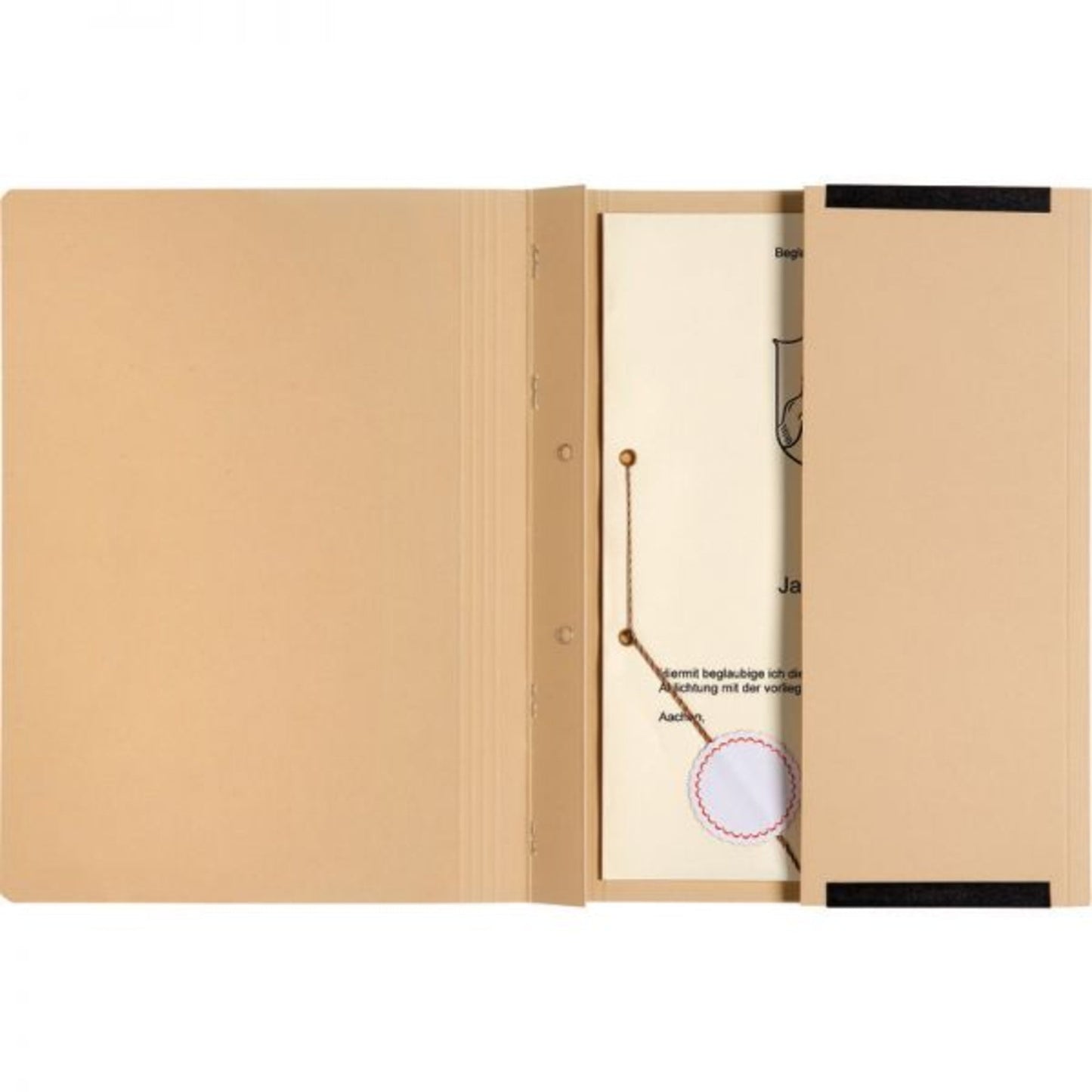 AdvoBedarf Hängehefter CLASSIC PLUS DIN A4 320g/m² Karton chamois