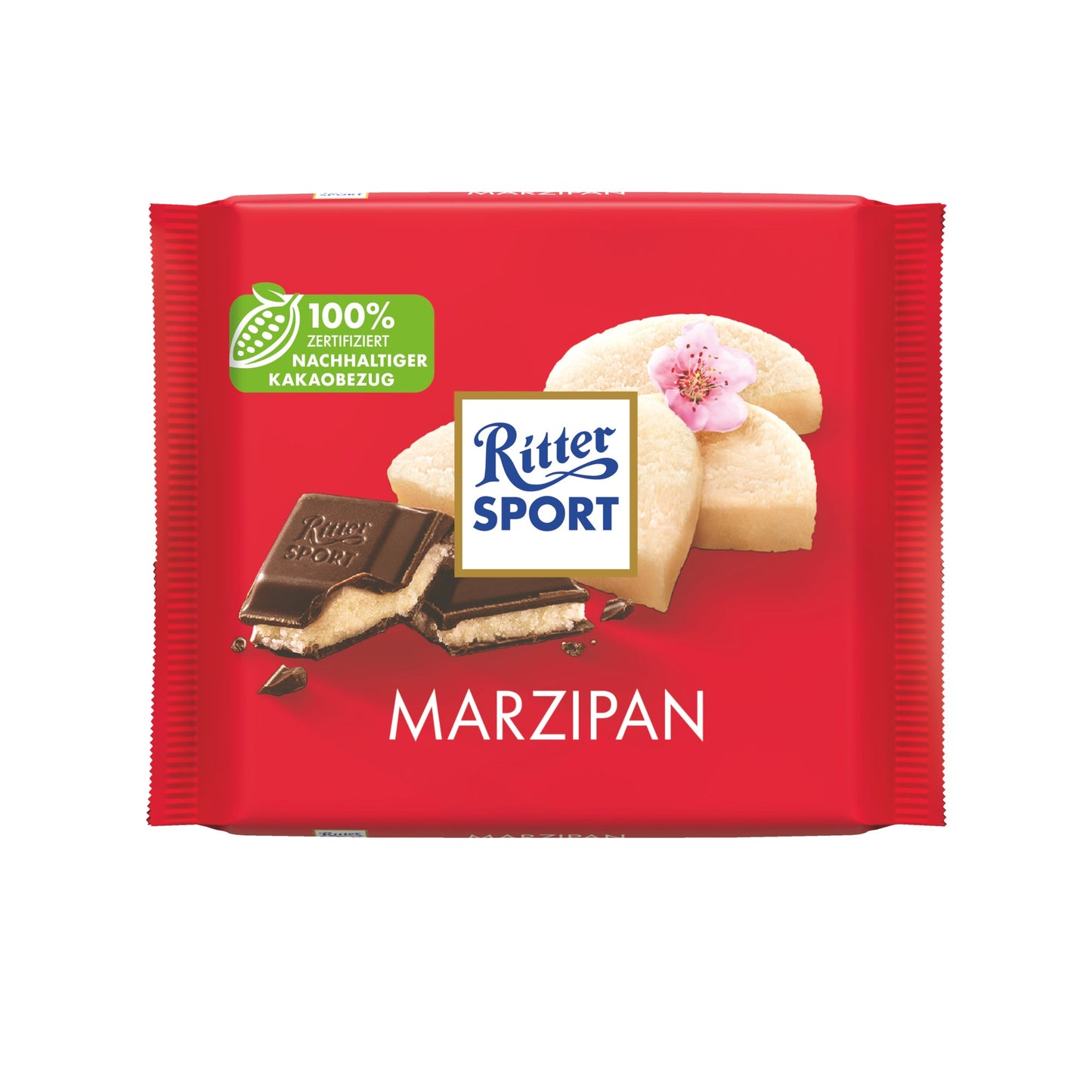 Ritter Sport Schokolade Marzipan 100g