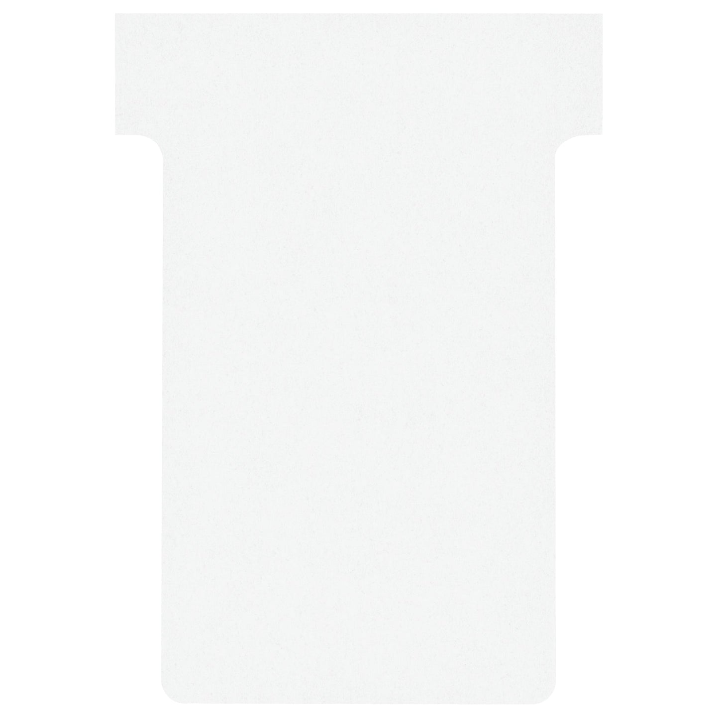 Nobo® T-Karte 60 x 85 mm (B x H) 170g/m² blanko Karton weiß 100 St./Pack.