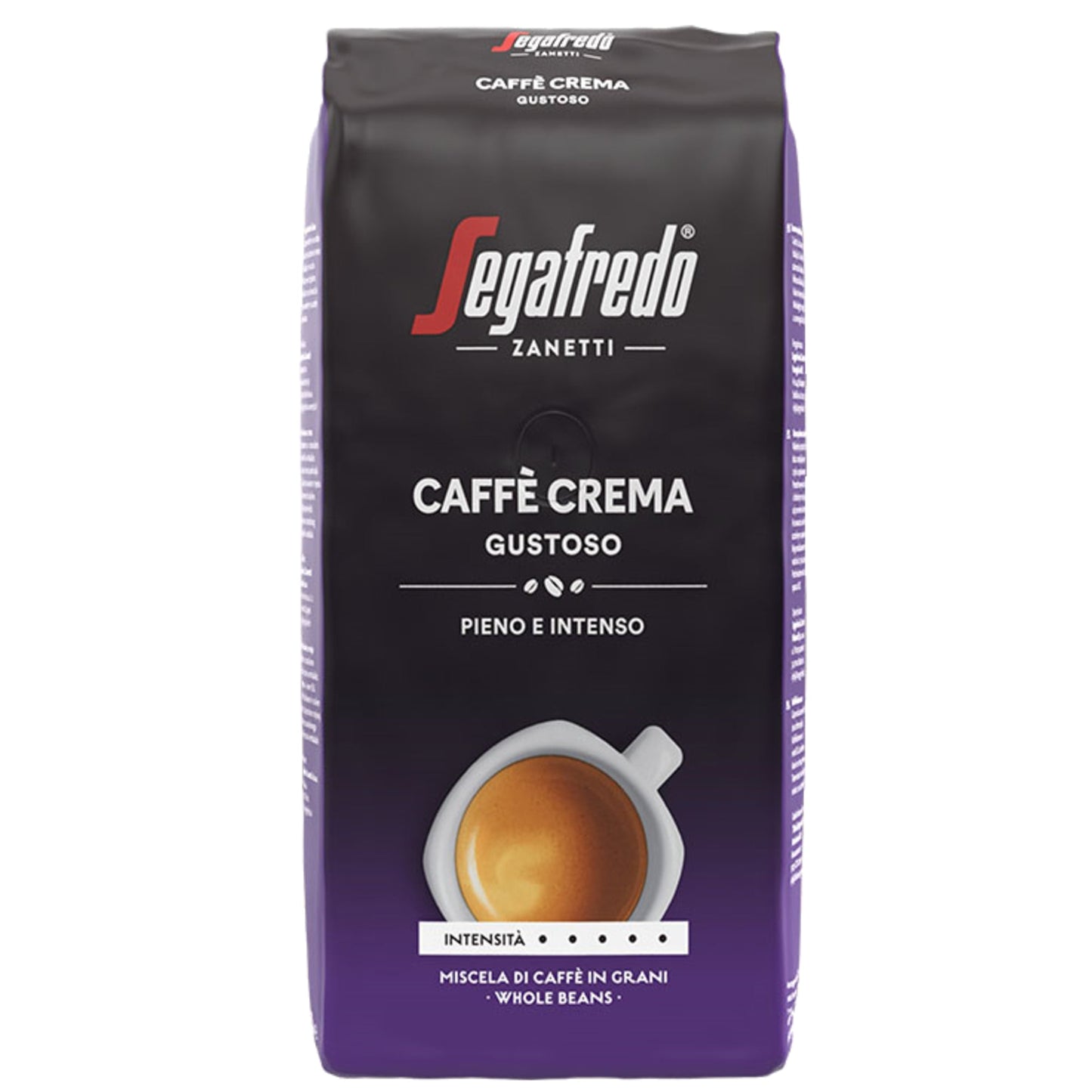 Segafredo Zanetti Kaffee Crema Gustoso ganze Bohne 1.000 g/Pack.