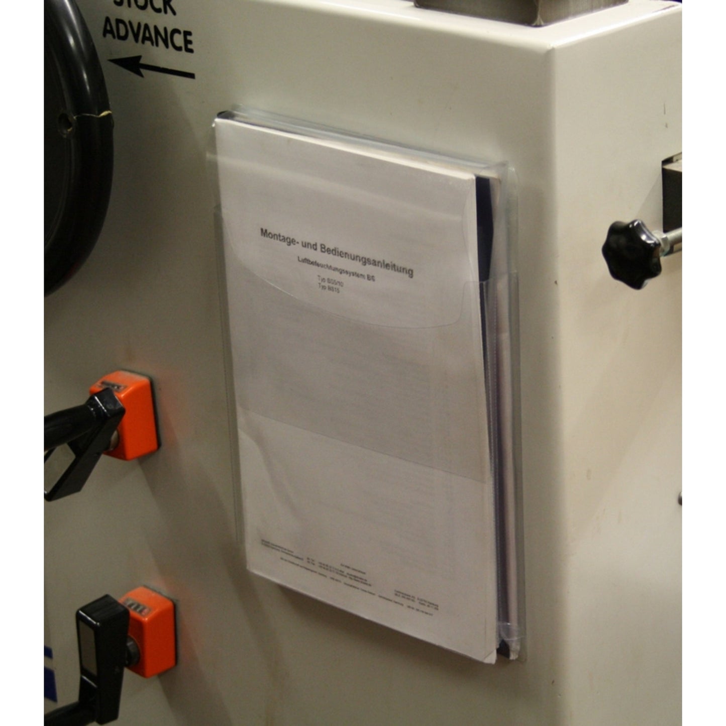 EICHNER Selbstklebetasche 23 x 30,5 cm (B x H) DIN A4 Vinyl transparent 10 St./Pack.