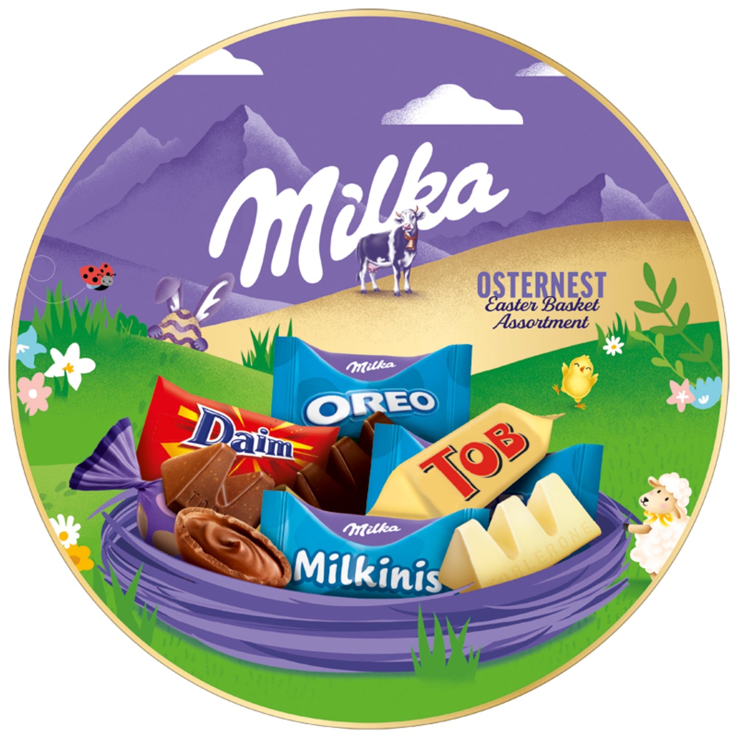 Milka Schokolade Osternest 198 g/Pack.