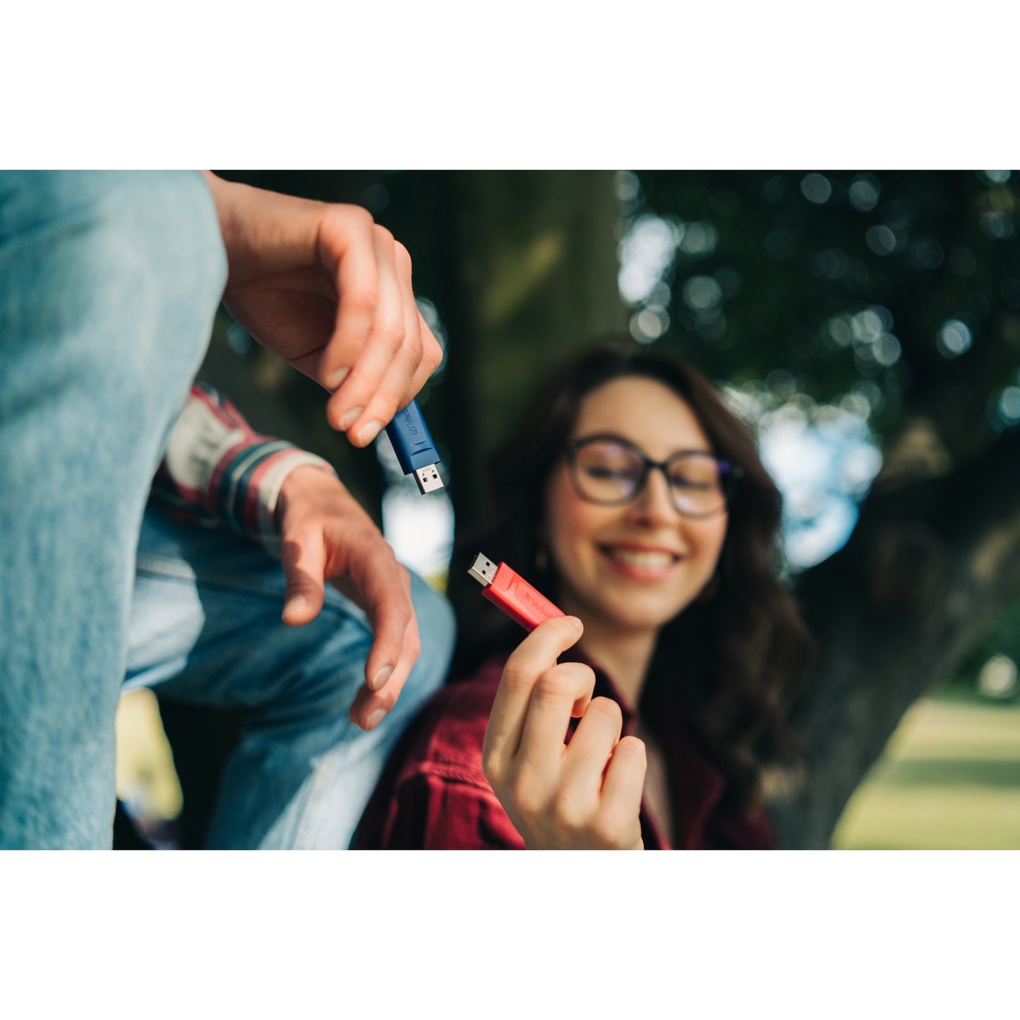 Verbatim USB-Stick Slider USB 2.0 16Gbyte rot, blau, grün 3 St./Pack.