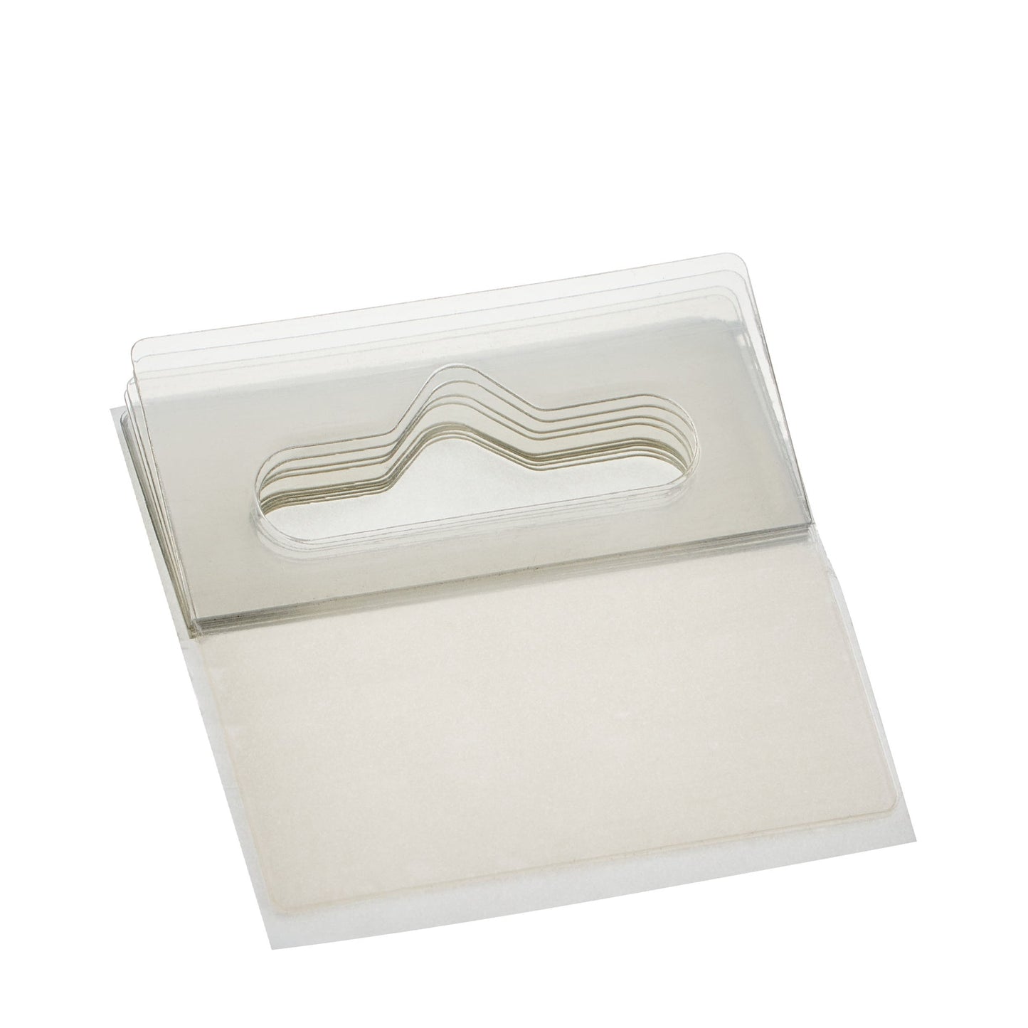 SPRINTIS Lochaufhänger 50 x 50 mm (B x H) 0,4kg PET transparent 10 x 50 St./Pack.