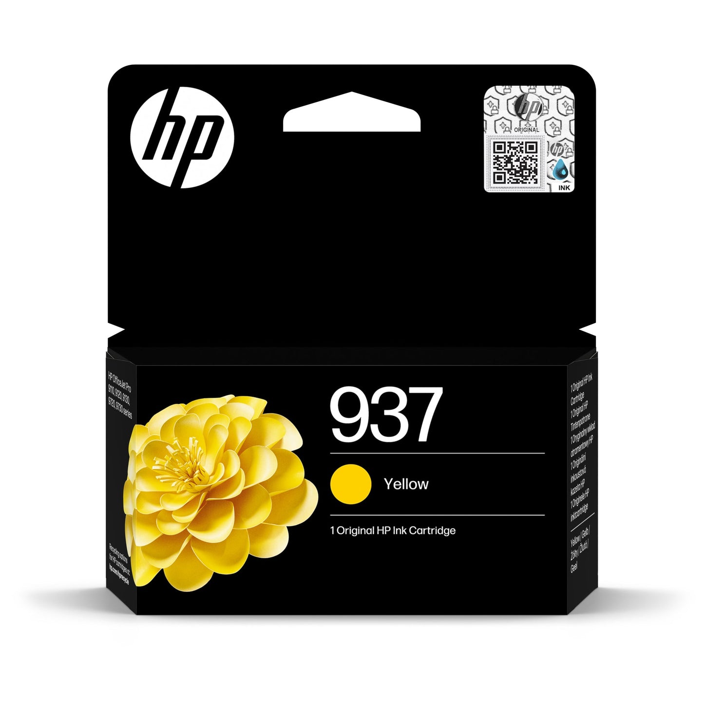 HP Tintenpatrone Originalzubehör 937 ca. 800 Seiten gelb