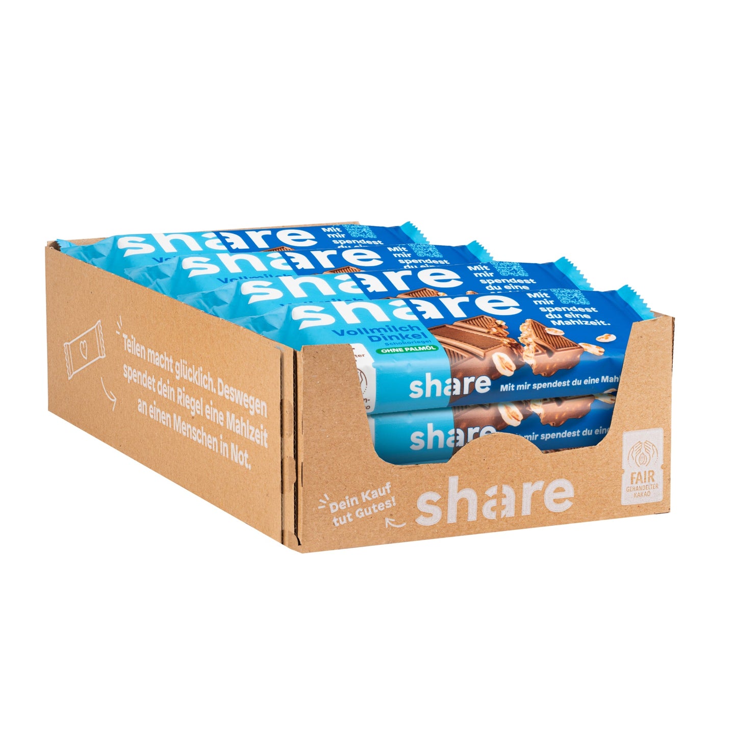 share Schokoriegel 20 x 45 g/Pack.