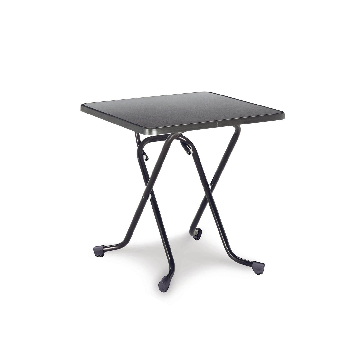 BEST Klapptisch Madrid 670 x 730 x 670 mm (B x H x T) Alcolit, laminiert anthrazit