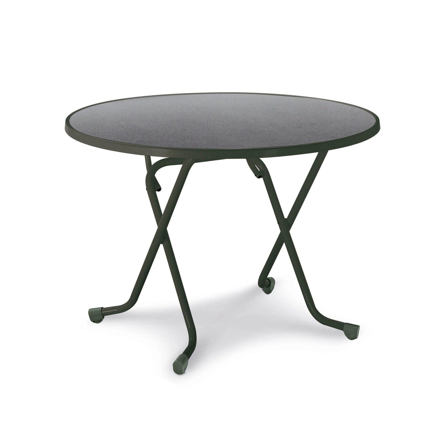 BEST Klapptisch Dublin 1.000 x 730 mm (Ø x H) Alcolit, laminiert anthrazit