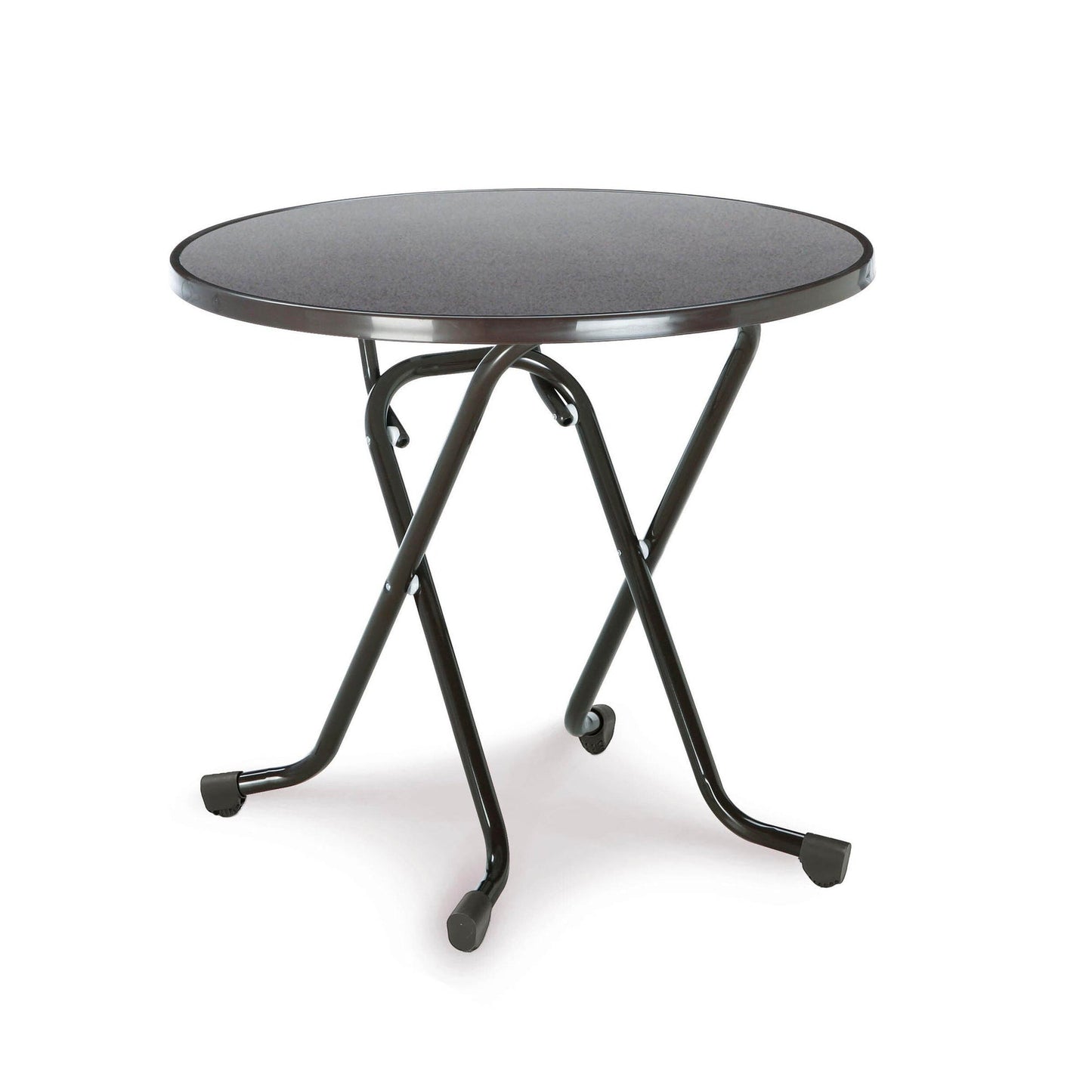 BEST Klapptisch Dublin 800 x 730 mm (Ø x H) Alcolit, laminiert anthrazit