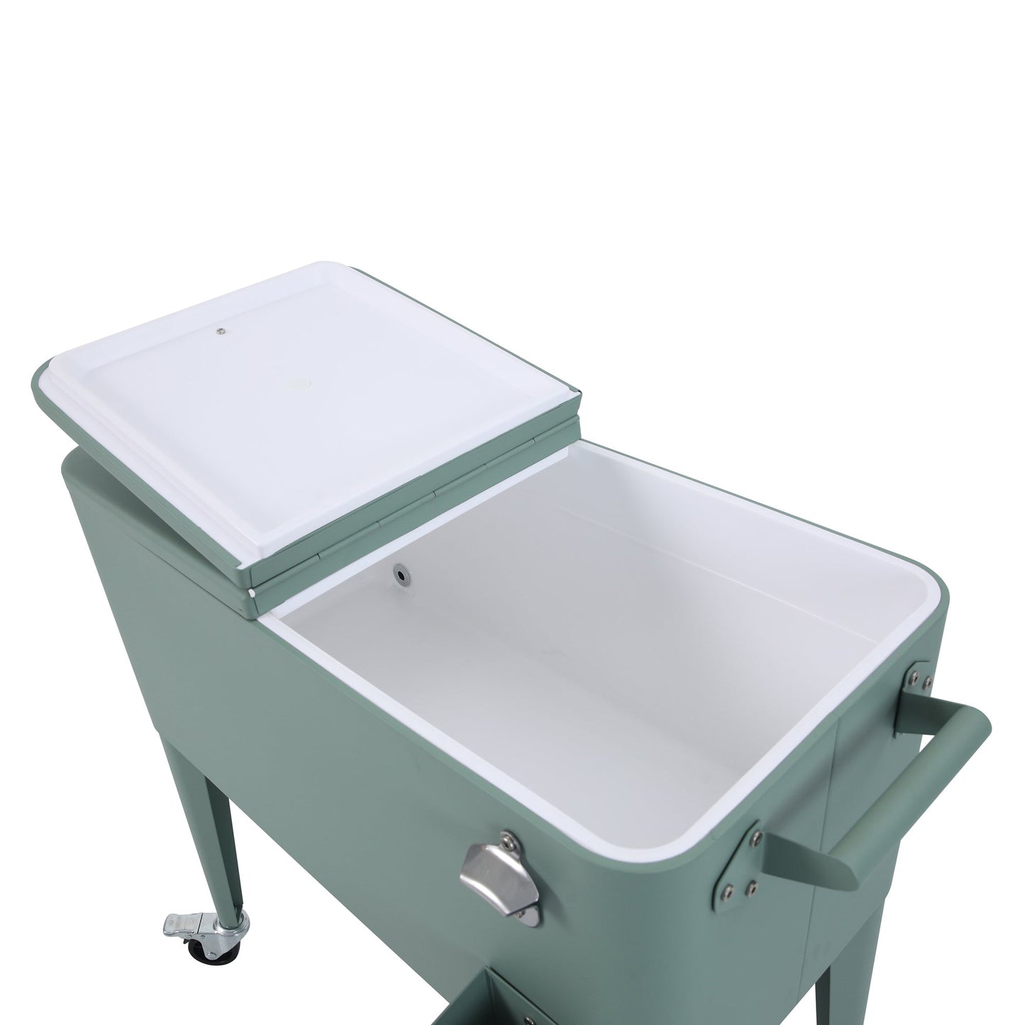 BEST Kühlbox Icy Stahl/Polypropylen grün