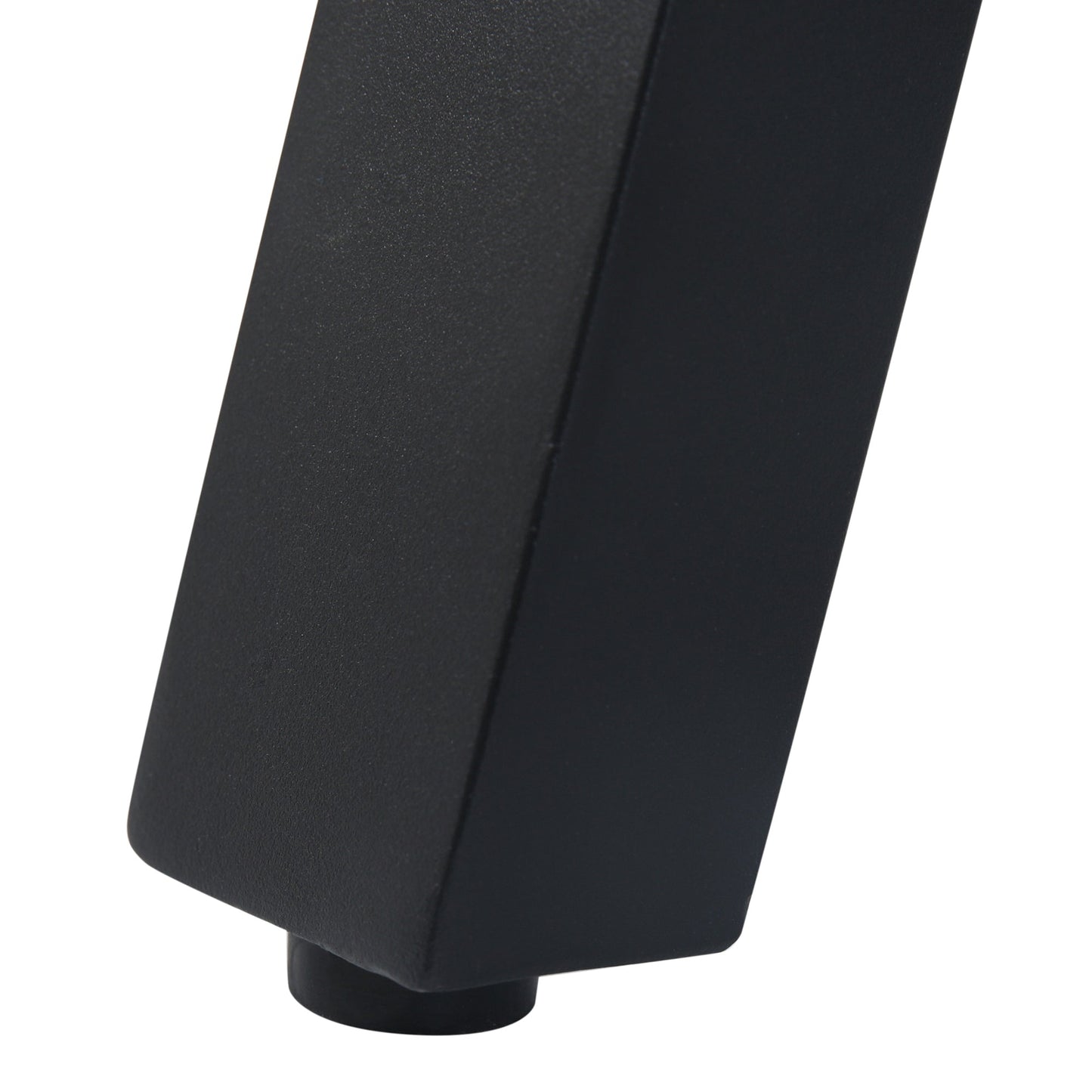 BEST Gartentisch Halo 100 x 75 cm (Ø x H) Aluminium schwarz