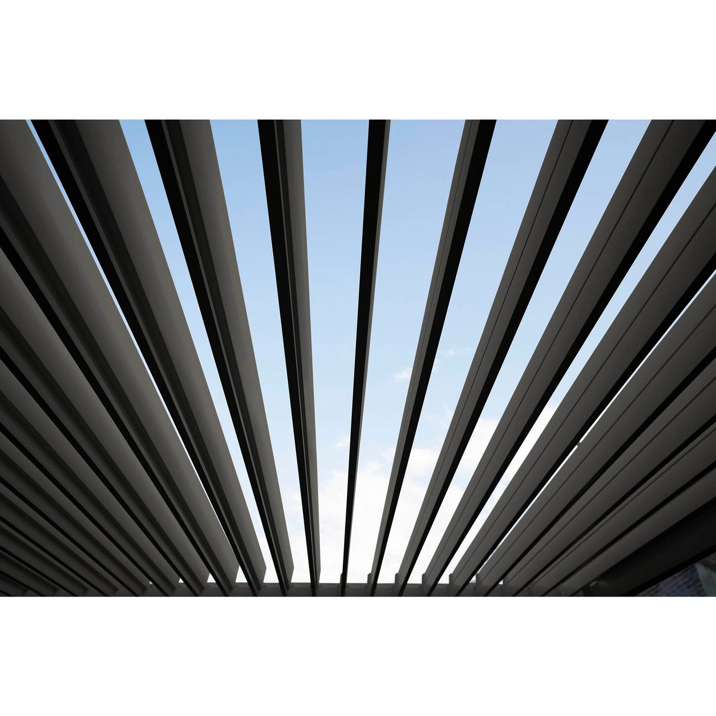 BEST Terrassenüberdachung Cadiz 300 x 250 x 400 cm (B x H x T) Aluminium anthrazit
