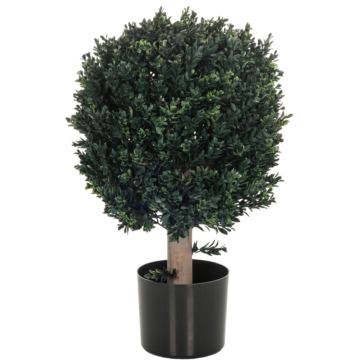 hjh OFFICE Zimmerpflanze Buxus 40 x 65 x 40 cm (B x H x T) Kunststoff grün