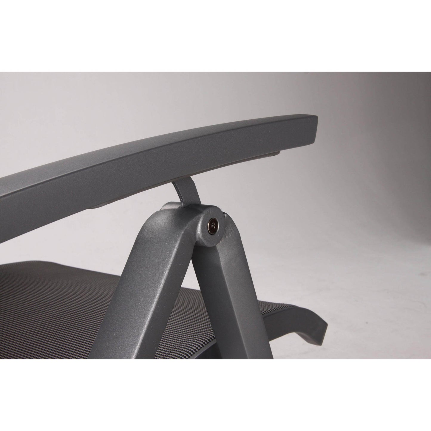 BEST Gartenstuhl Larino Hochlehner 62 x 110 x 68 cm (B x H x T) anthrazit 2 St./Pack.