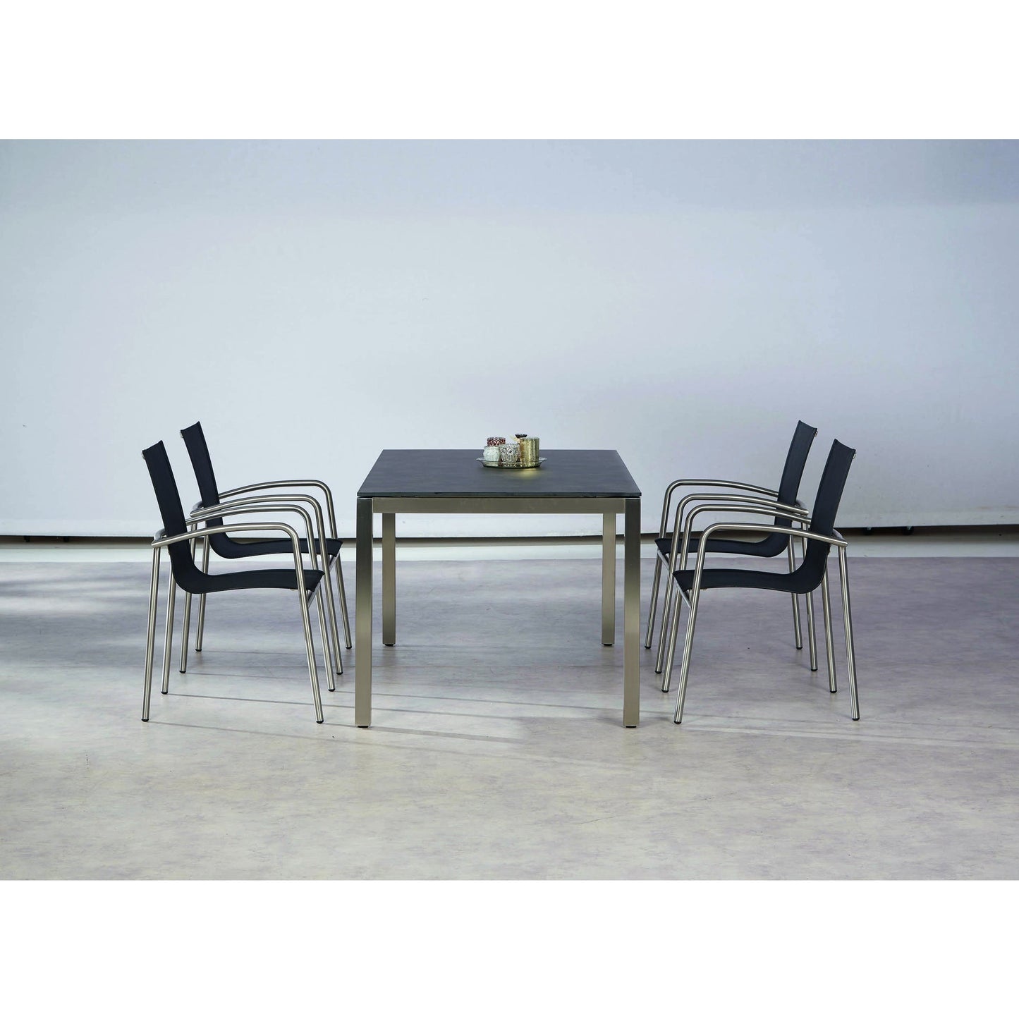 BEST Gartentisch Marbella 160 x 76 x 90 cm (B x H x T) Keramik