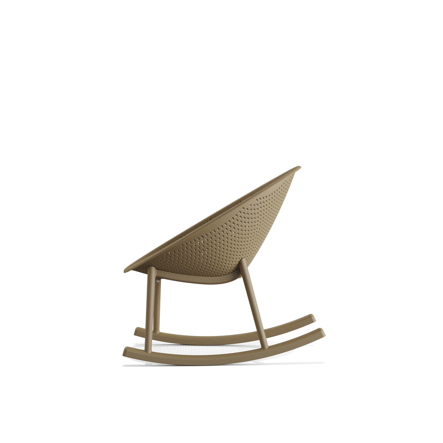 BEST Schaukelstuhl Qosy 66 x 80 x 83 cm (B x H x T) Polypropylen sand 2 St./Pack.