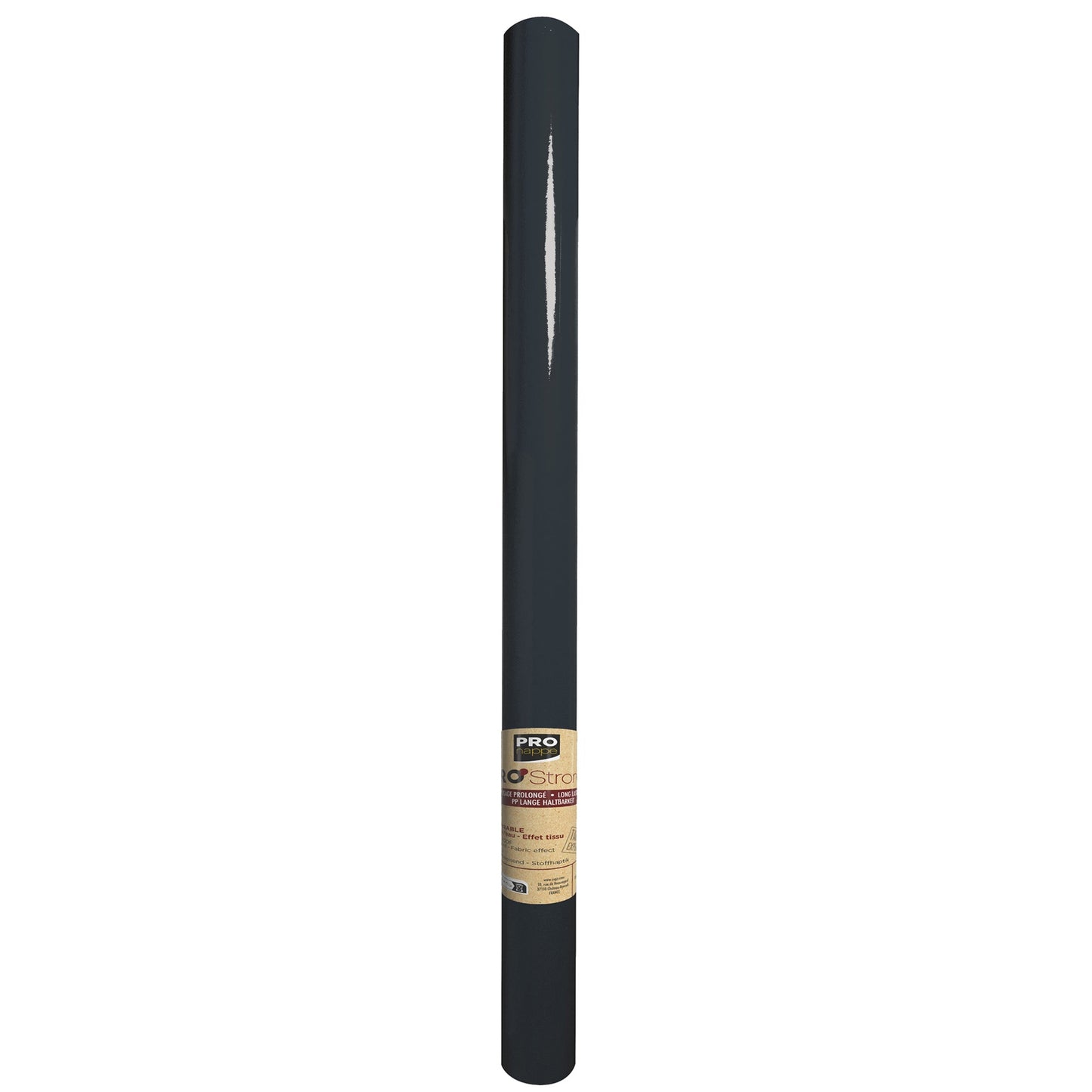 PROnappe Tischdecke 120 cm x 50 m (B x L) Papier schwarz