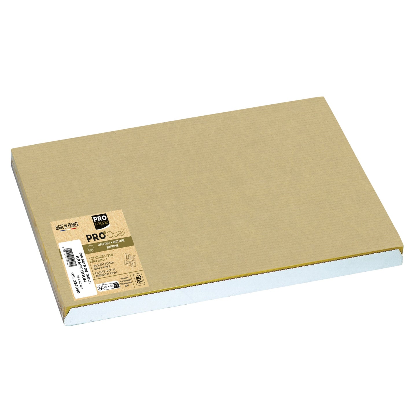PROnappe Tischset 30 x 40 cm (B x L) Papier braun 500 St./Pack.