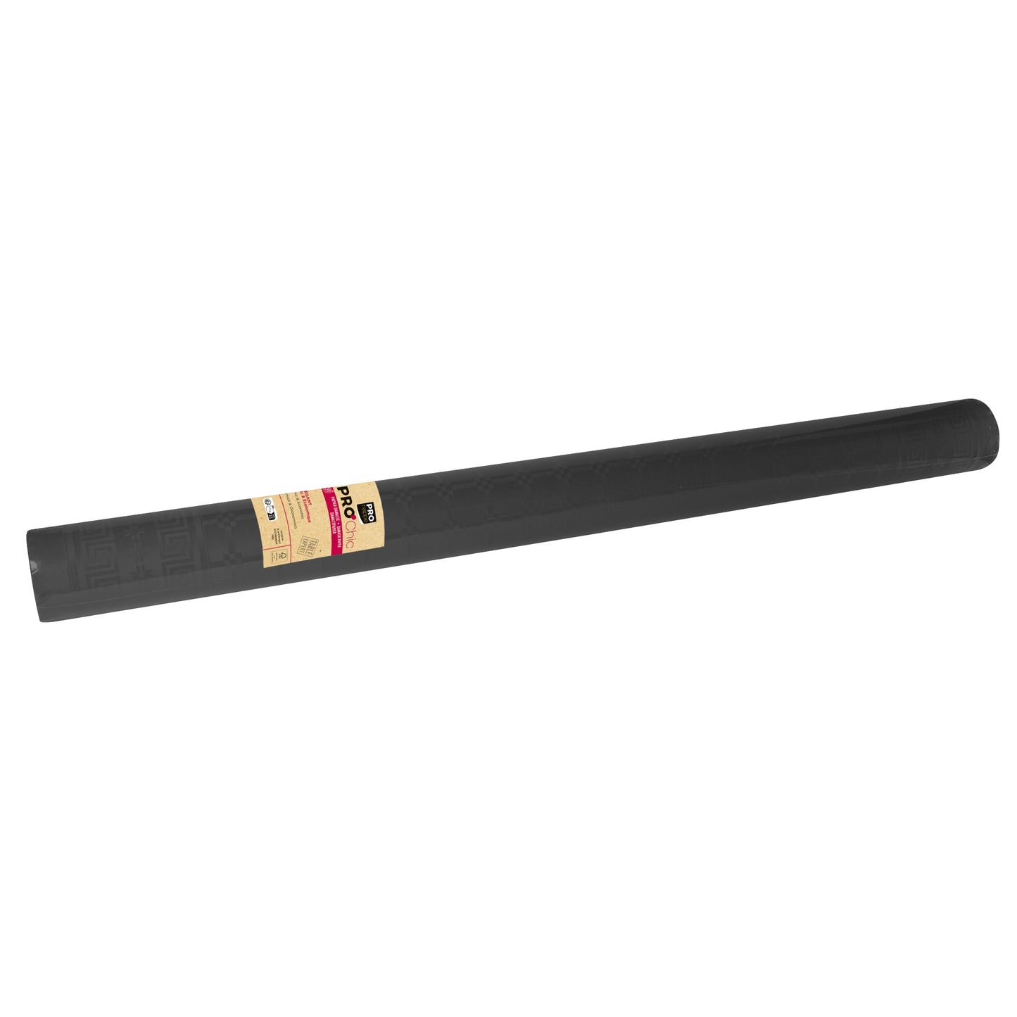 PROnappe Tischdecke 118 cm x 50 m (B x L) Papier schwarz