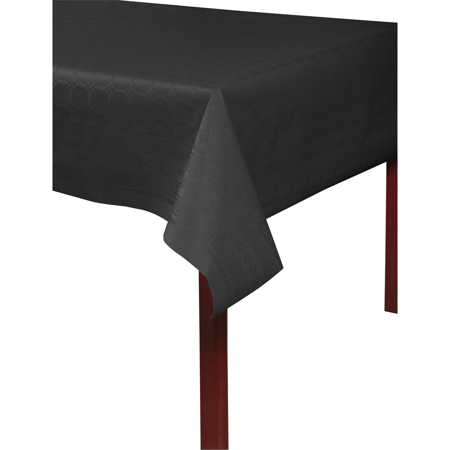 PROnappe Tischdecke 118 cm x 50 m (B x L) Papier schwarz