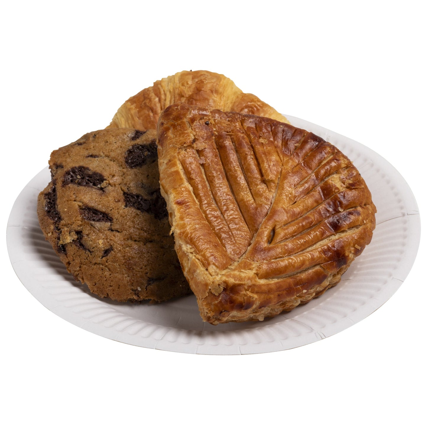 PROnappe Speiseteller Einweg 23cm weiß 50 St./Pack.