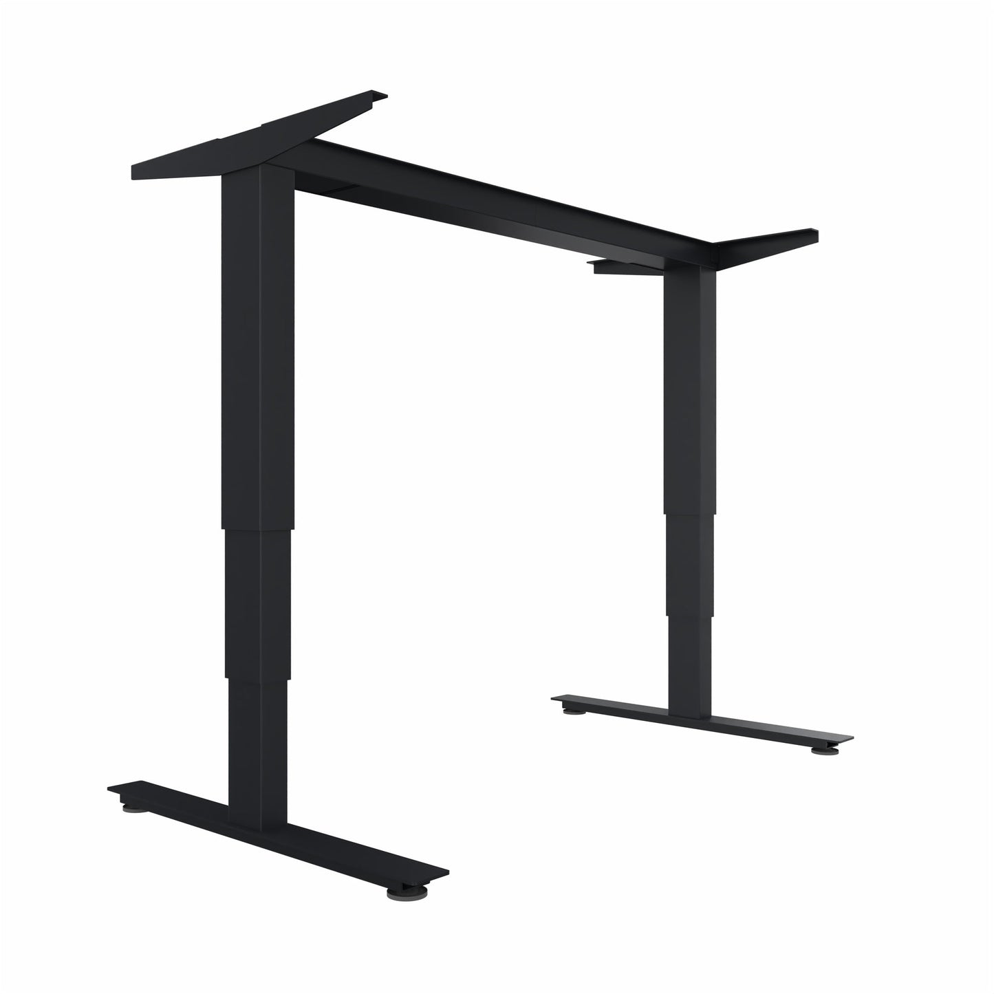 Schreibtischgestell move 2.0 Schreibtischplatte 1.800 x 800-1.000 mm (B x T) 1.740 x 605-1.265 x 1.150 mm (B x H x T) höhenverstellbar 100kg Metall anthrazit metallic