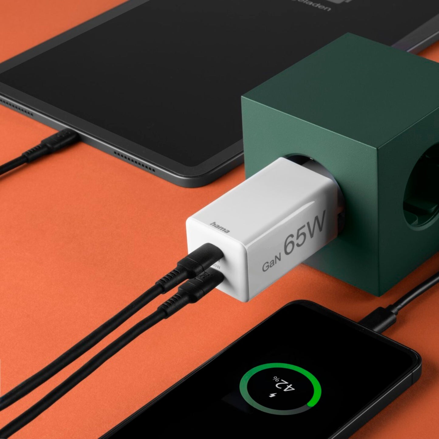 Hama Netzadapter weiß