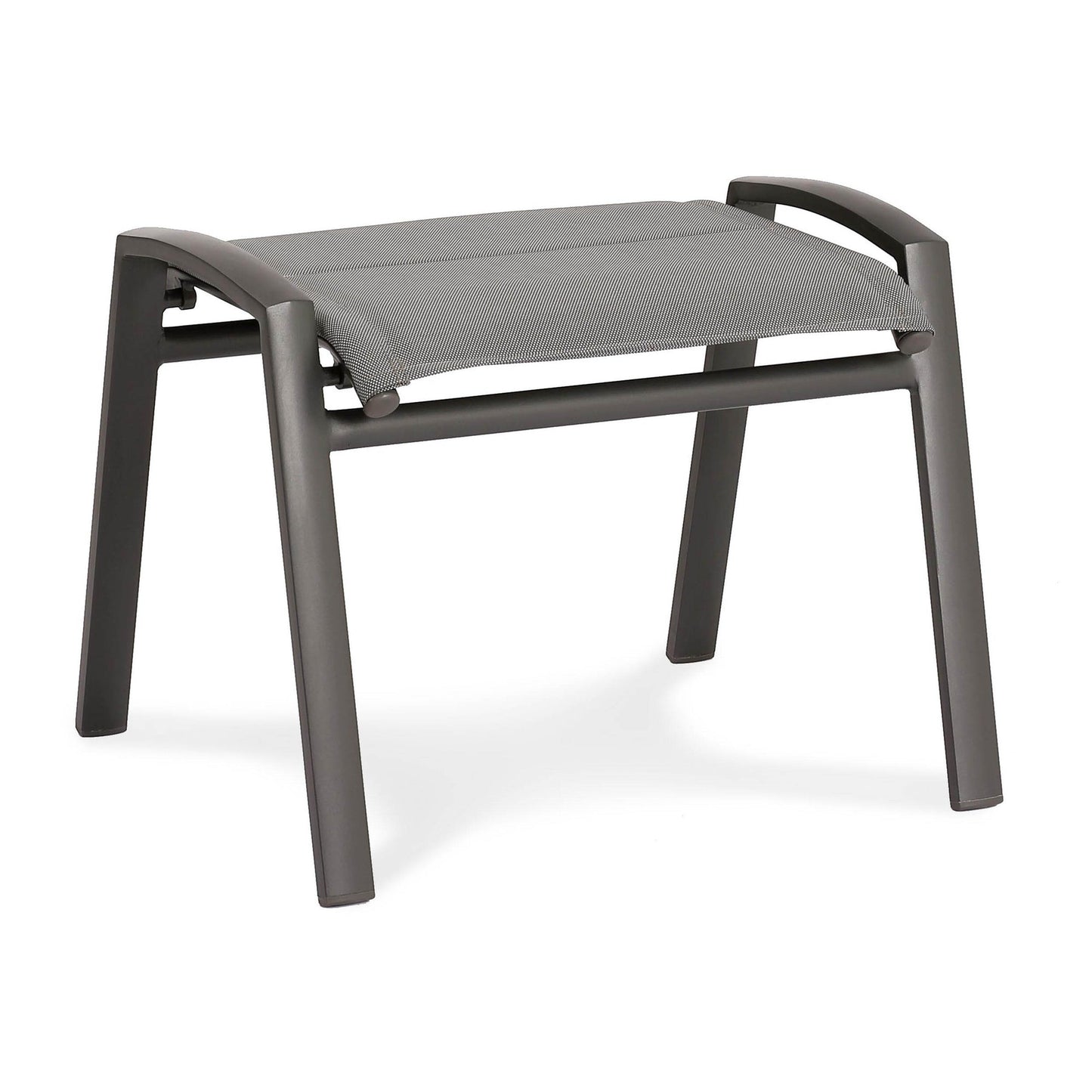 BEST Gartenhocker Varese 59 x 45 x 52 cm (B x H x T) 2,7kg Kunststoffgewebe anthrazit