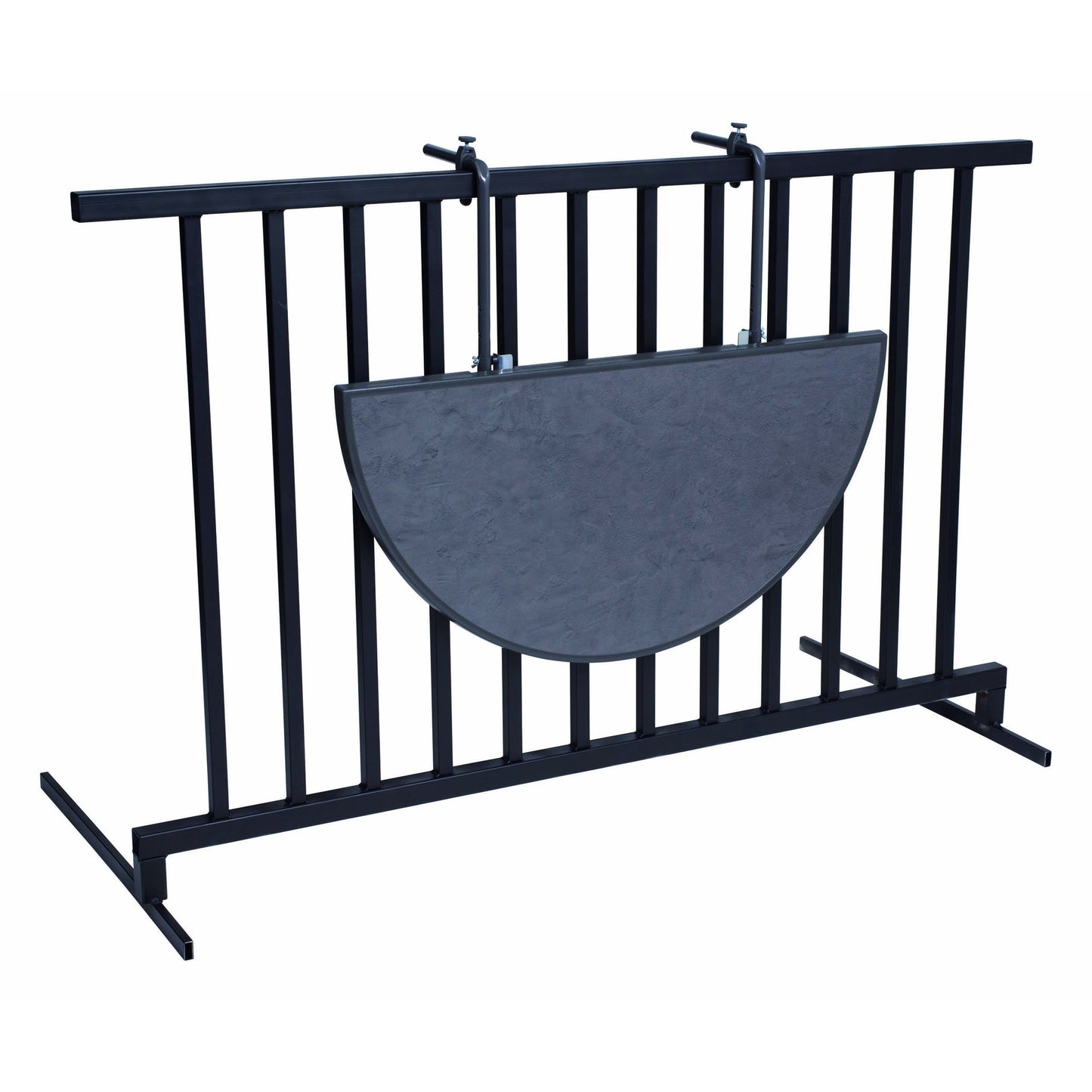 BEST Balkonhängetisch Butler 100 x 8 x 50 cm (B x H x T) geeignet für: Brüstungsbreite von 15 cm 7,2kg Kunststoff anthrazit