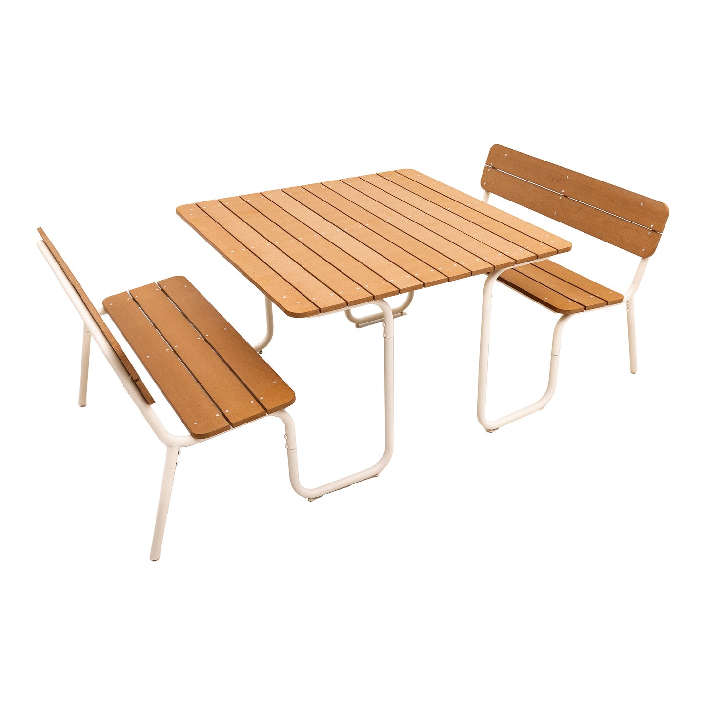 BEST Gartensitzgruppe Soullmate 120 x 82,5 x 242,2 cm (B x H x T) Polywood Polywood polywood
