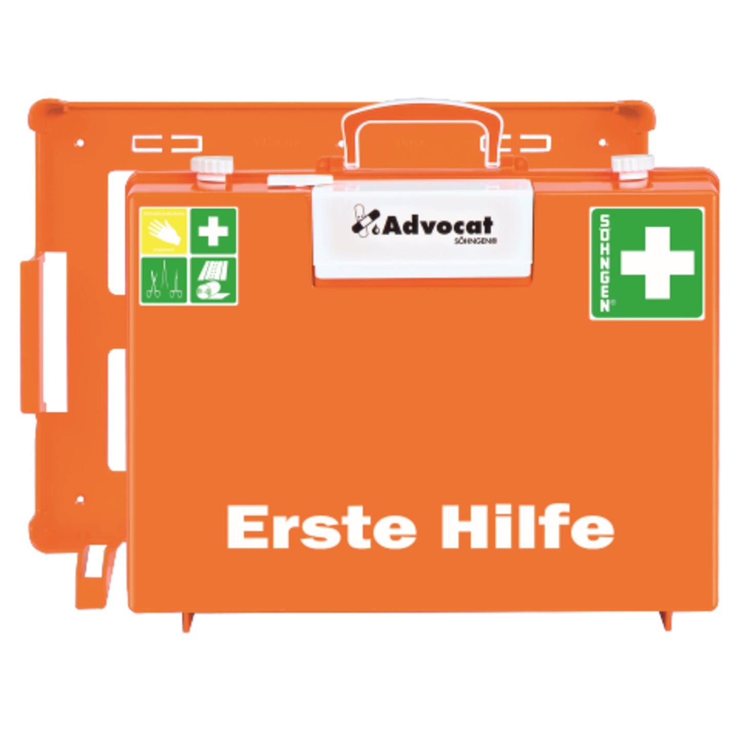 SÖHNGEN® Erste Hilfe Koffer Advocat ca. 40 x 30 x 15 cm (B x H x T) DIN 13169 orange