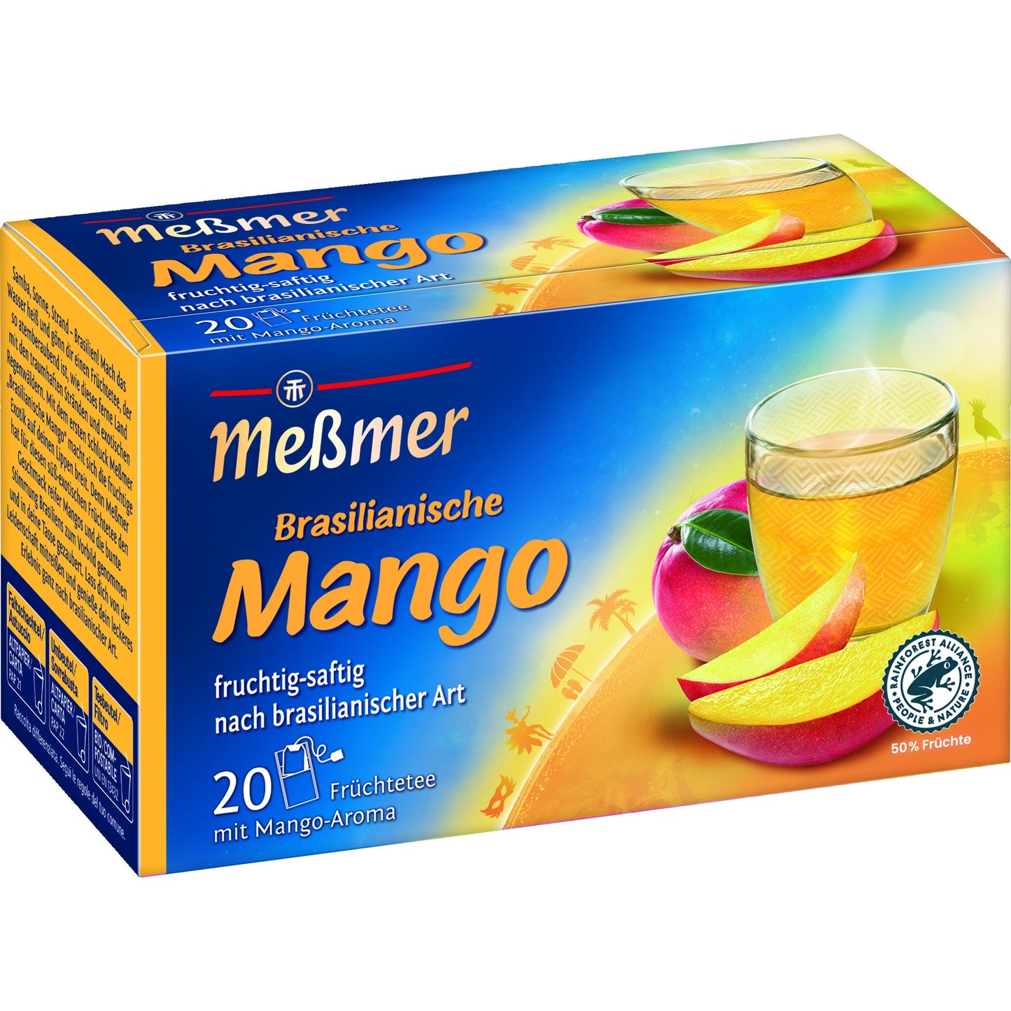 Meßmer Tee Brasilianische Mango 20 Btl./Pack.