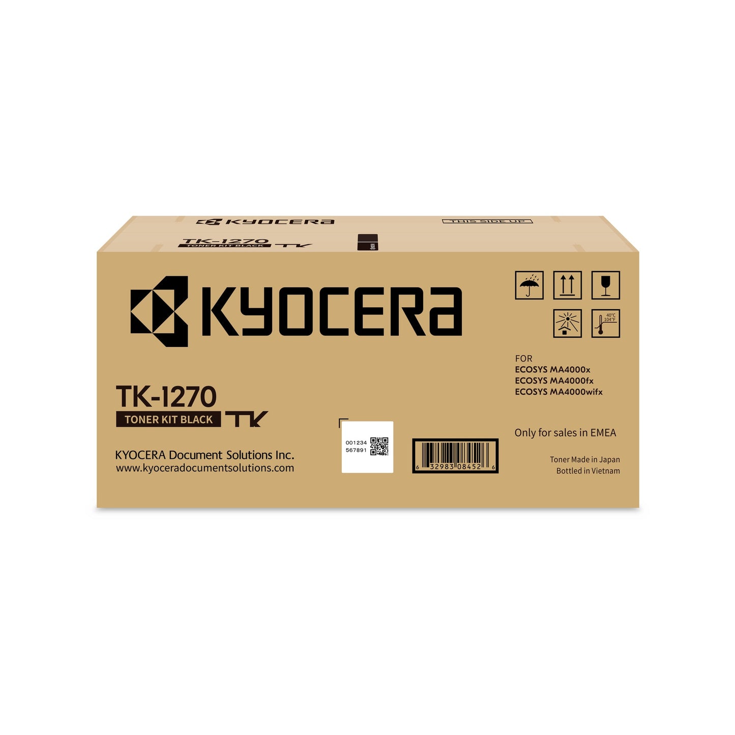 KYOCERA Toner Originalzubehör TK-1270 ca. 10.000 Seiten schwarz