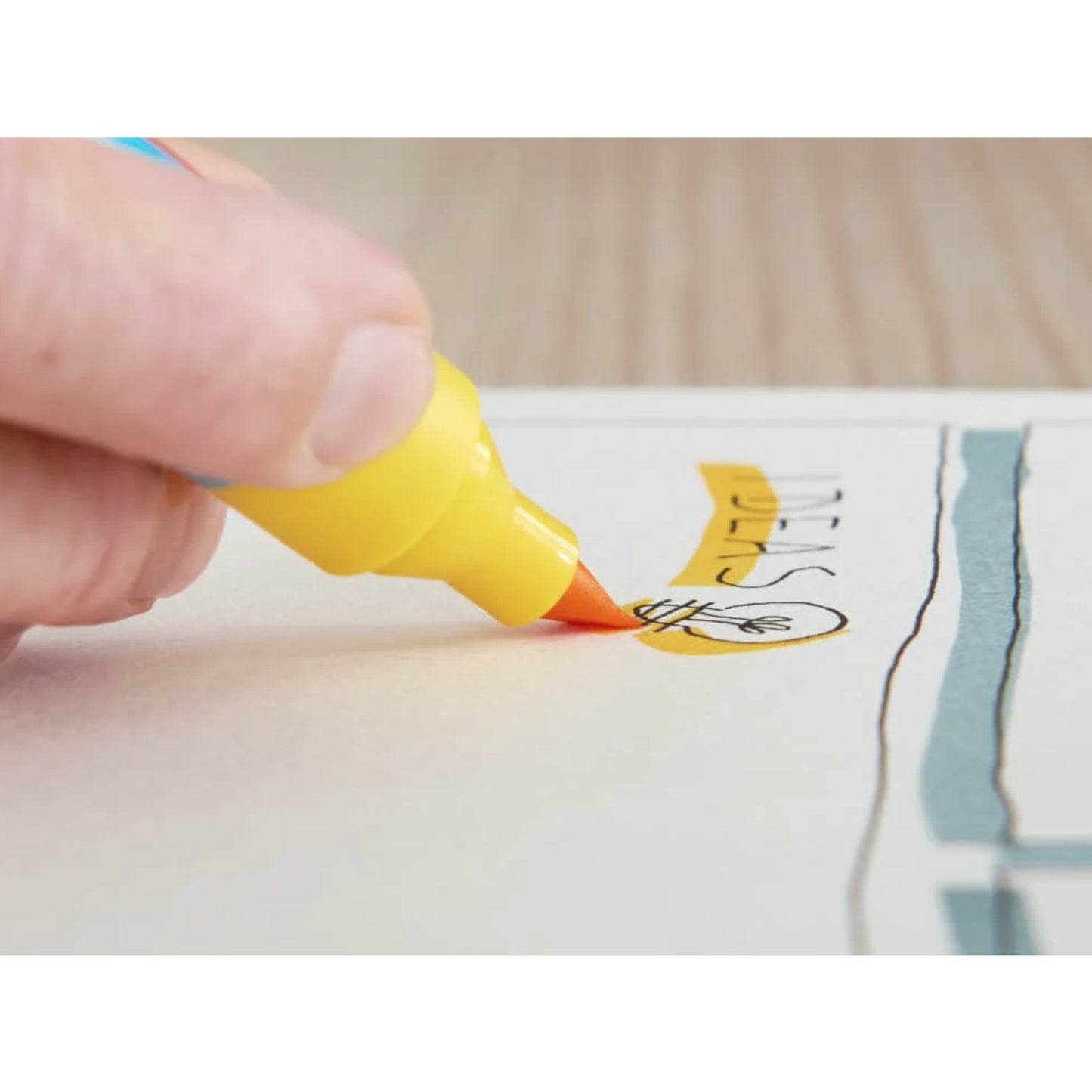 edding Flipchartmarker 385 effect 1-5mm gelb