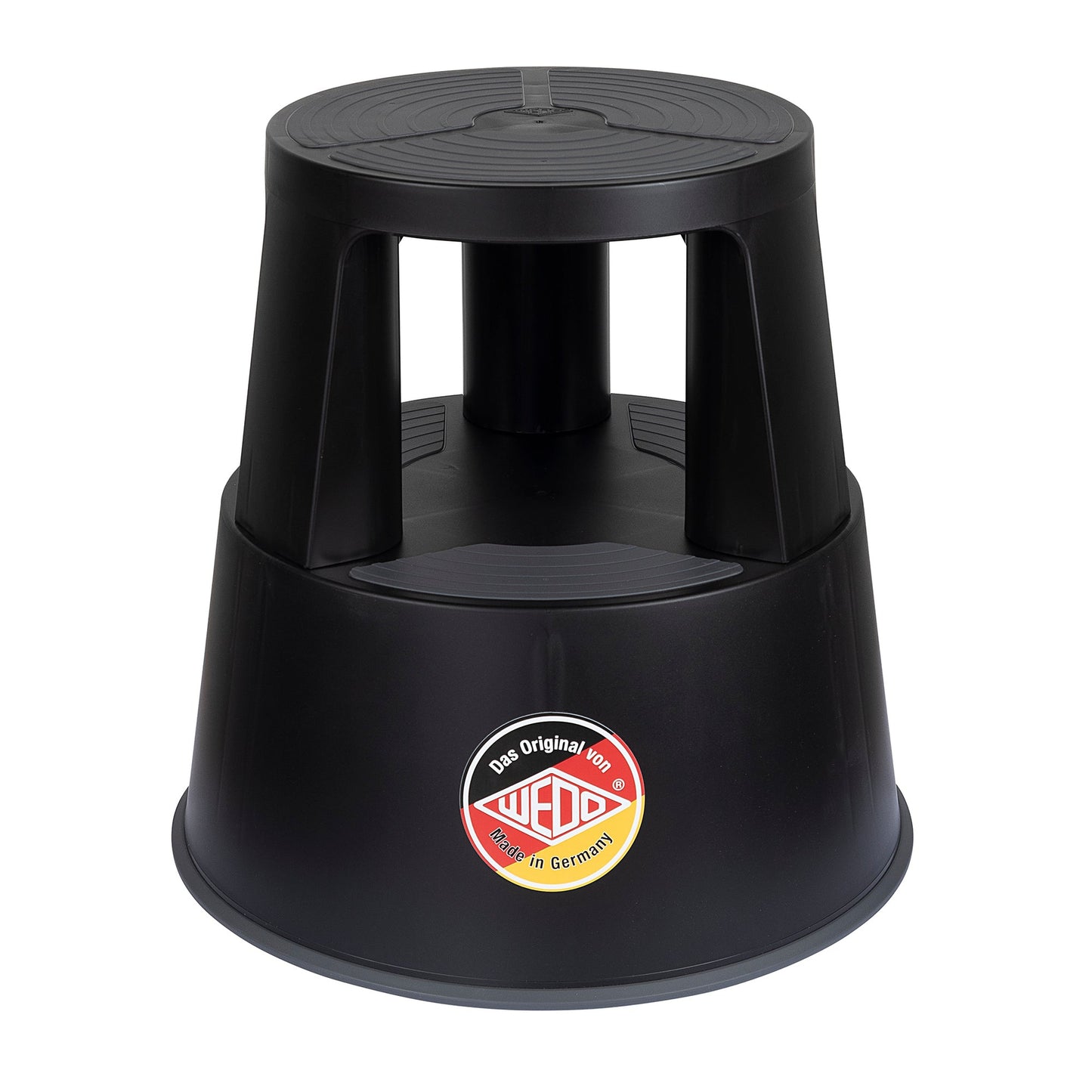 WEDO® Rollhocker SuperStep 29,2cm Polypropylen/thermoplastisches Elastomer, 100 % recycelbar schwarz