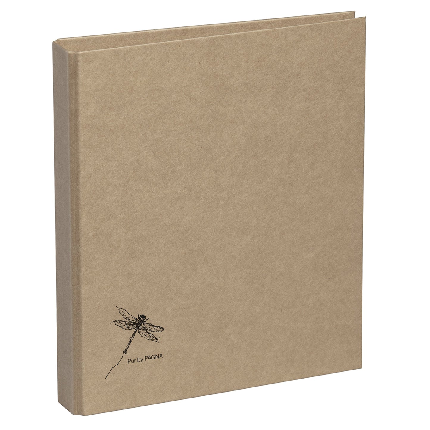 PAGNA Ringbuch Pur DIN A5 Recyclingkarton naturbraun