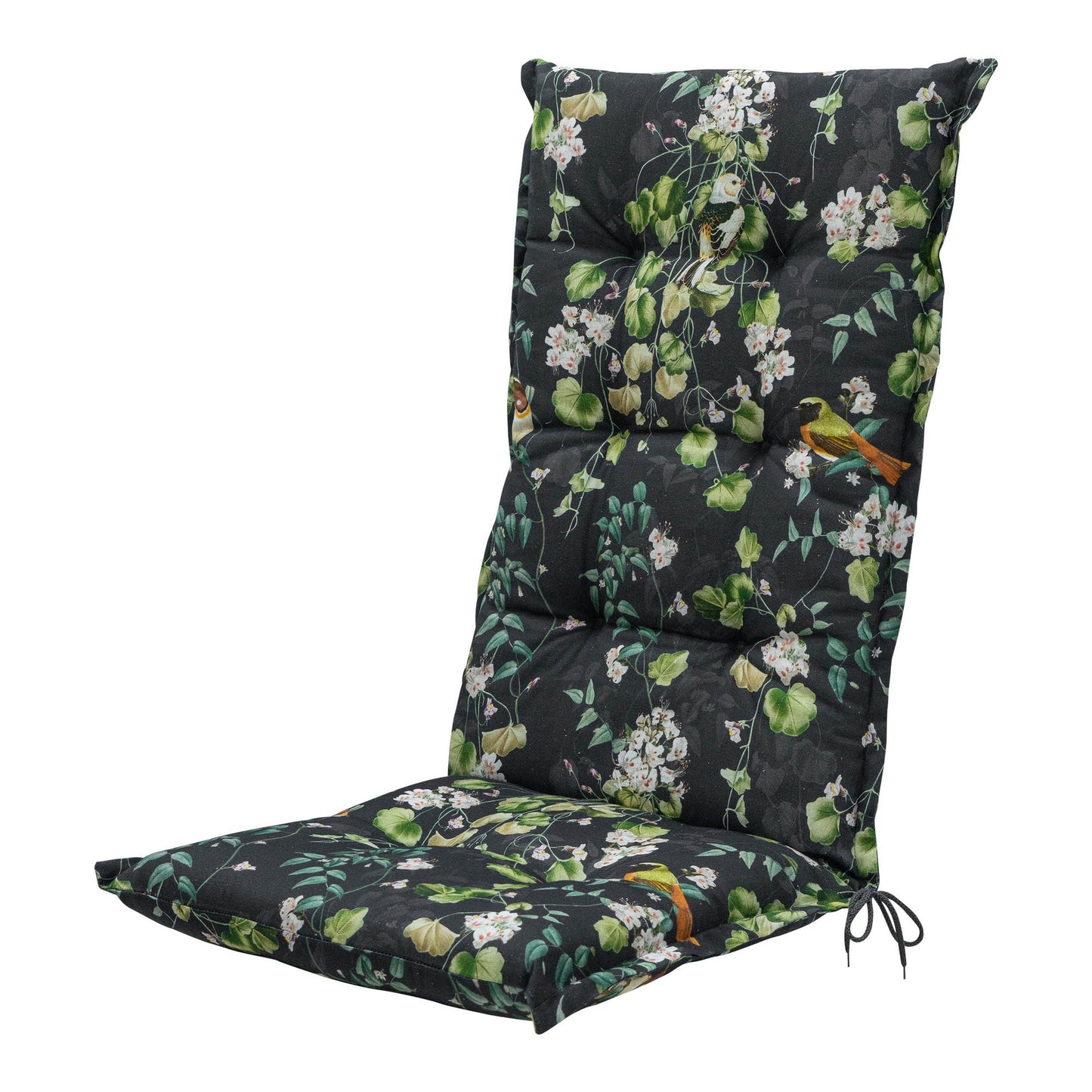 BEST Gartenauflage Hochlehner Breite des Sitzes: 60cm Tiefe der Sitzfläche: 74cm Höhe der Rückenlehne: 70cm 60 % Polyester, 40 % Baumwolle (190 g/m²) dunkelgrau