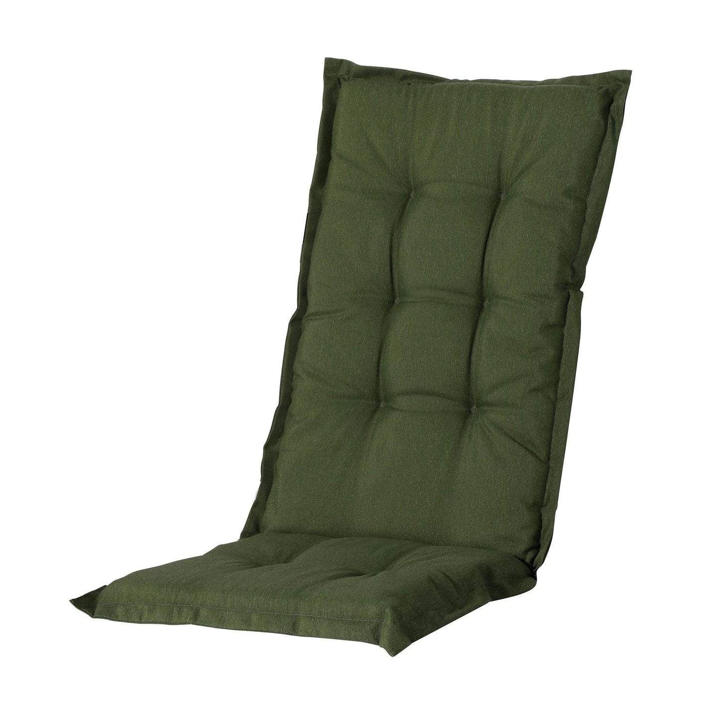 BEST Gartenauflage Hochlehner Breite des Sitzes: 60cm Tiefe der Sitzfläche: 74cm Höhe der Rückenlehne: 70cm 60 % Polyester, 40 % Baumwolle (190 g/m²) dunkelgrün