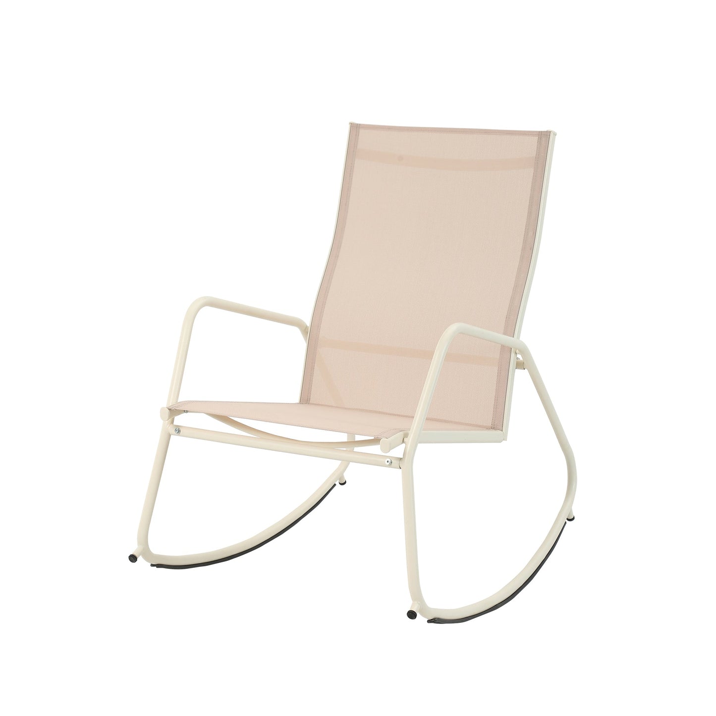BEST Schaukelstuhl Brody 68,5 x 97 x 91 cm (B x H x T) Textilene beige